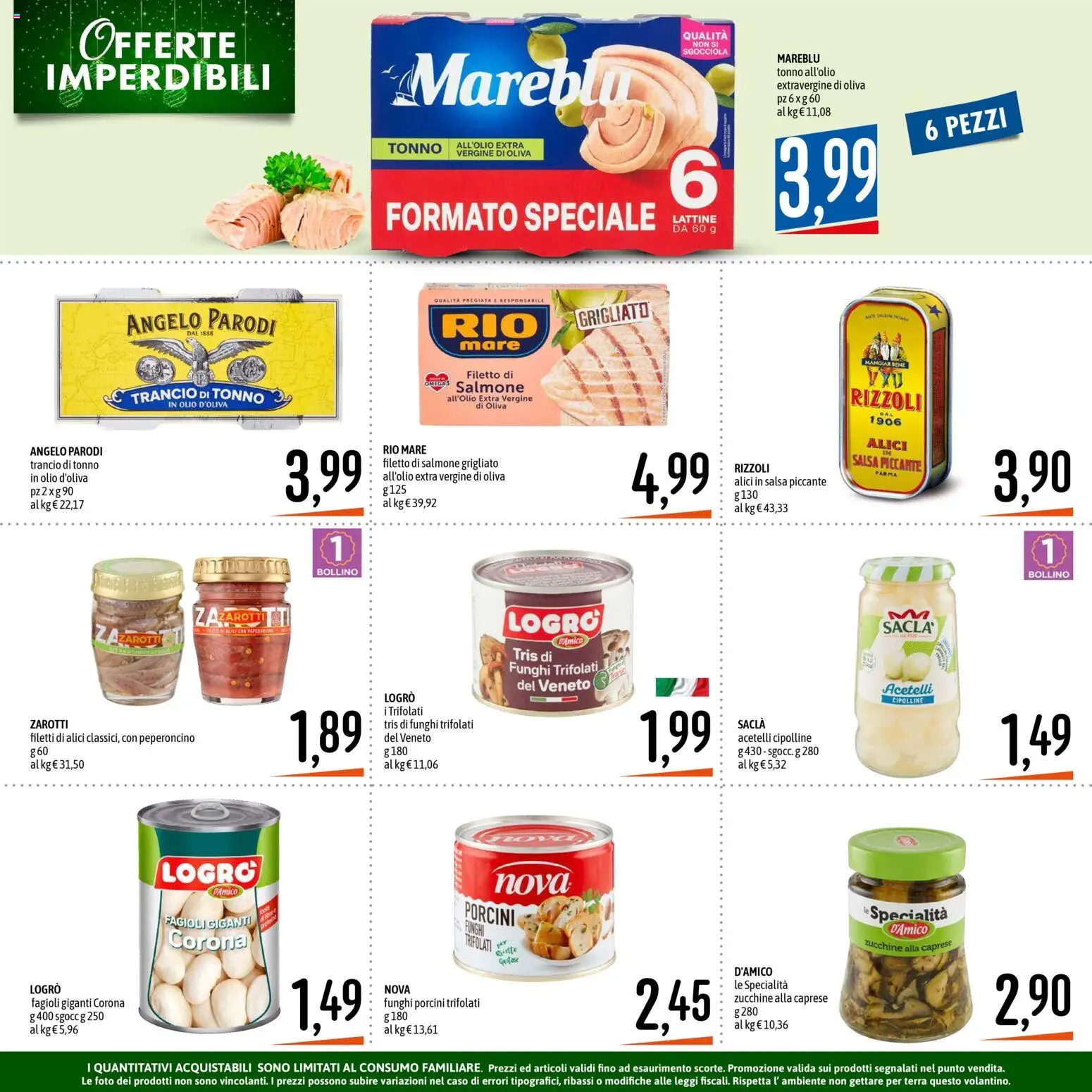 Volantino Emisfero del 11.12.2025 | Pagina: 26 | Prodotti: Fagioli, Alici, Cipolline, Terra