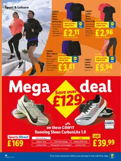 Preview of Lidl - Lidl Weekly valid from 26.03.2026 | Page: 30 | Products: Shorts, Shoes, Leggings