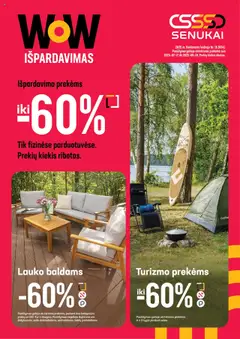 Senukai leidinių peržiūra, galiojančių nuo 17.07.2025