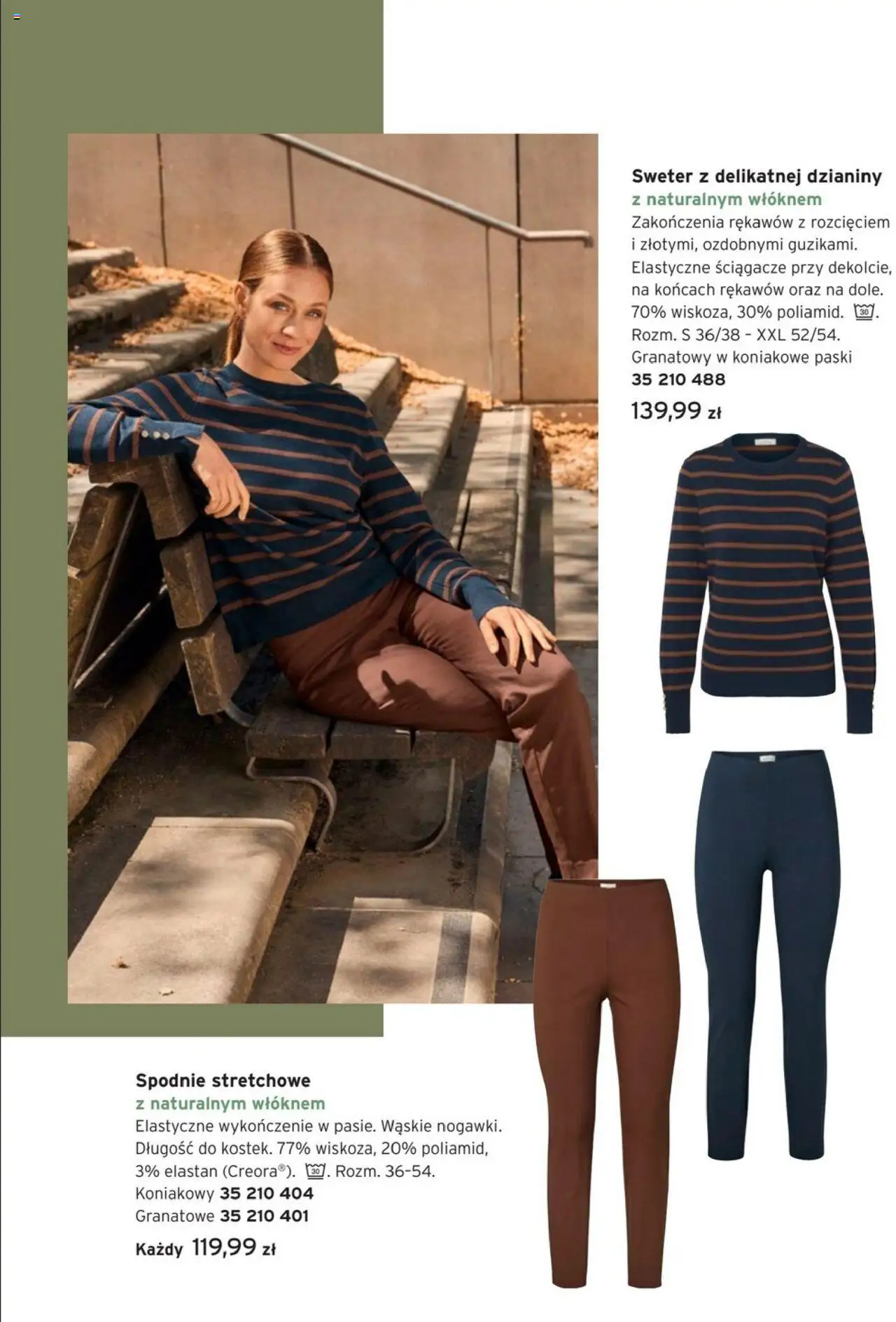 Tchibo promocje od 23.09.2025 | Strona: 8 | Produkty: Sweter, Spodnie