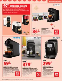Auchan - Bon Noël et Bonnes Affaires : Sélection hig-tech - Voorbeeld van een folder van Auchan, geldig van 02.12.2025 | Pagina: 31 | Producten: La, Cappuccino