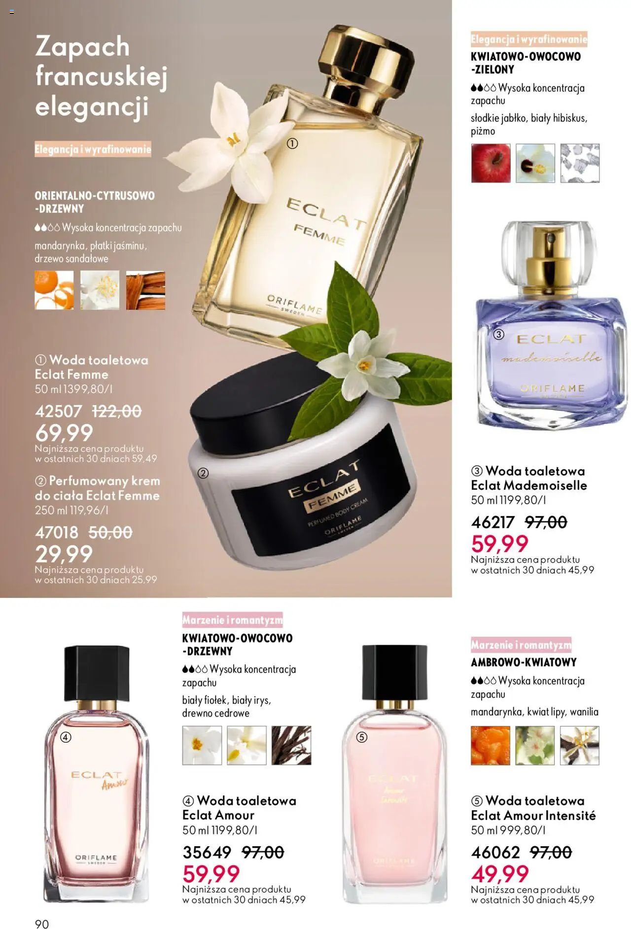 Oriflame Katalog 13 2025 od 07.09.2025 | Strona: 90 | Produkty: Zapach, Body, Krem, Woda