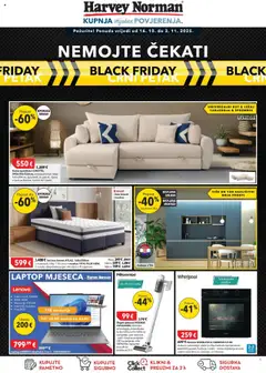 Black Friday Harvey Norman - Pregled kataloga iz trgovine Harvey Norman, vrijedi od 16.10.2025