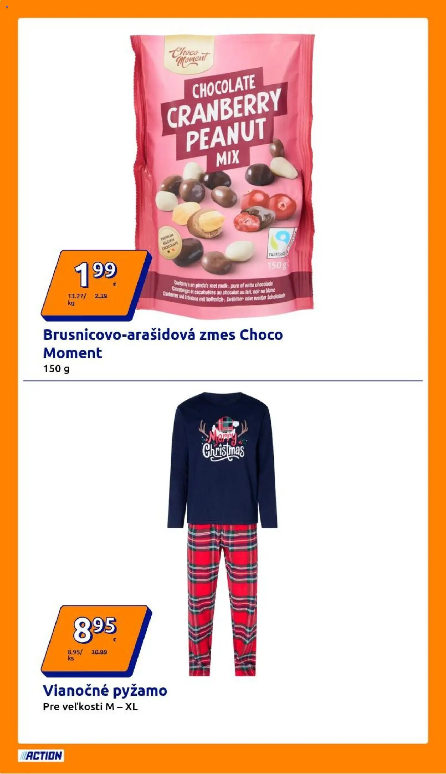Nové Action akcie – leták je platný od 17.12.2025 | Strana: 24 | Produkty: Pyžamo