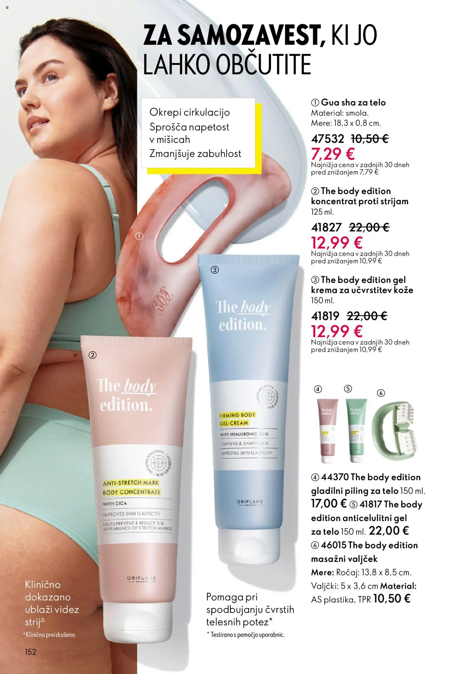 Novi Oriflame katalog ponudbe – veljaven od 18.02.2026 | Stran: 152 | Izdelki: Piling za telo, Krema, Piling