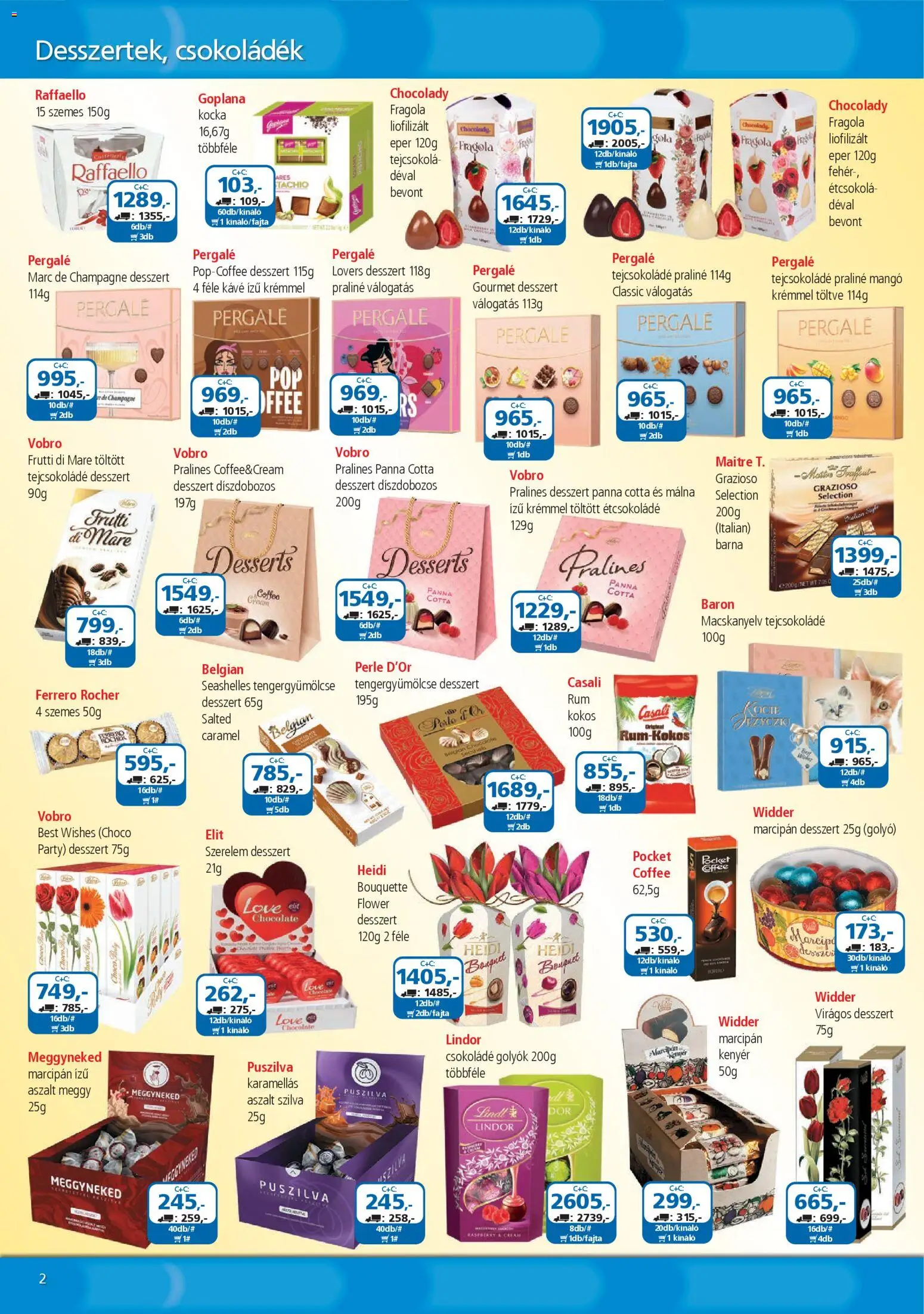 ÁRKLUB akciós ujság - amely érvényes a következő dátumtól: 01.04.2026 | Oldal: 2 | Termékek: Kenyér, Csokoládé, Eper, Aszalt szilva