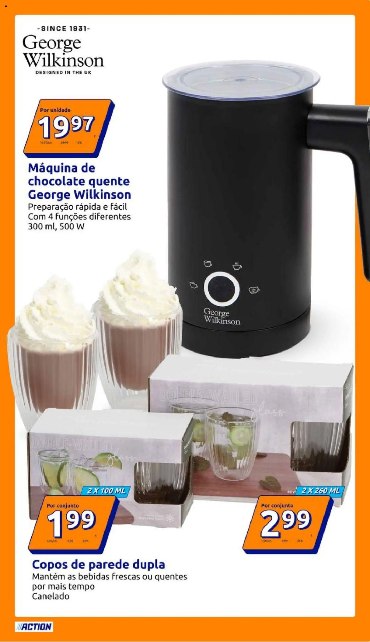 Action - Action PT week 46 2025 │ válido de 12.11.2025 | Página: 9 | Produtos: Copos, Chocolate