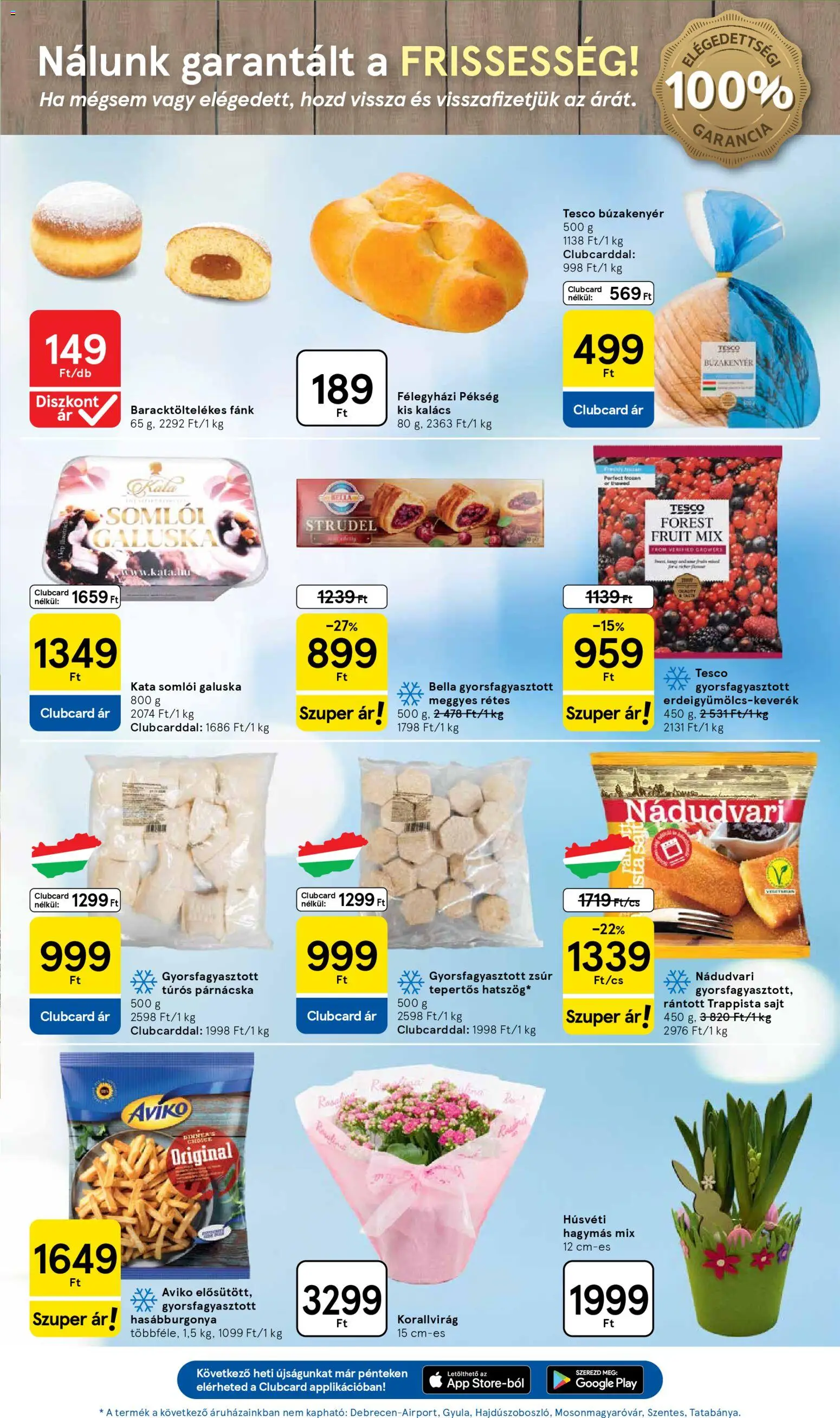 Tesco aktuális akciós újság - 2026.03.31.-tól/től⏳ | Magyarország