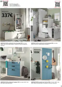 Vista previa Catálogo IKEA Almacenaje infantil válido desde el 01.02.2026 | Página: 9 | Productos: Almacenaje, Cojín, Armario, Espejo
