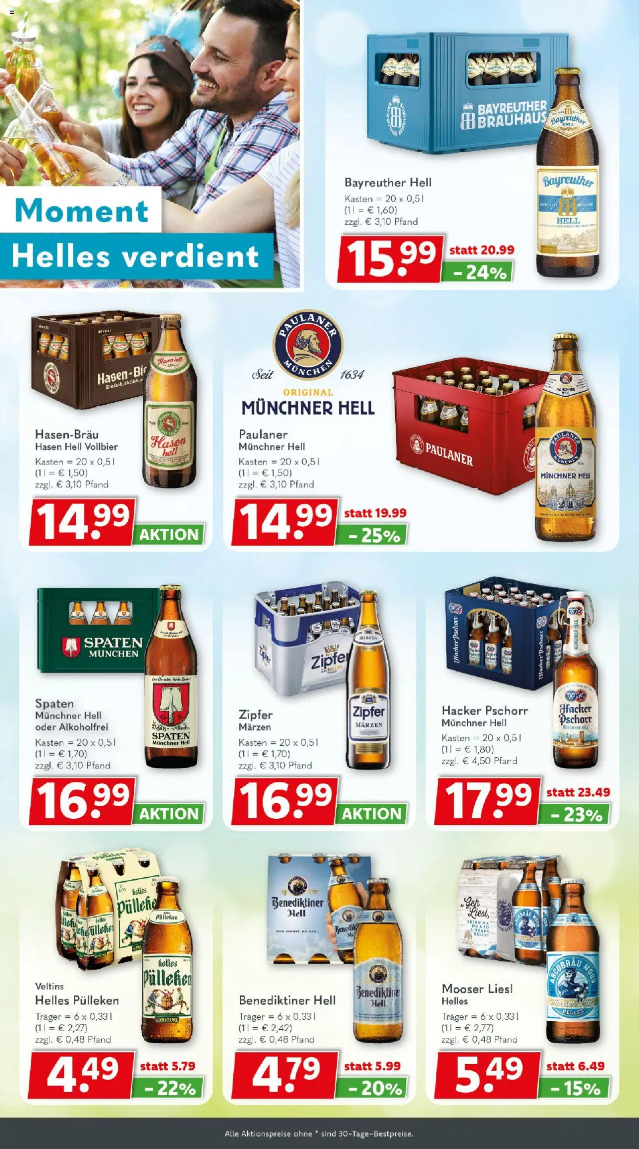 Getränkeland Prospekt 	 - gültig ab dem 04.08.2025 | Seite: 5 | Produkte: Helles pulleken, Benediktiner hell, Paulaner, Veltins