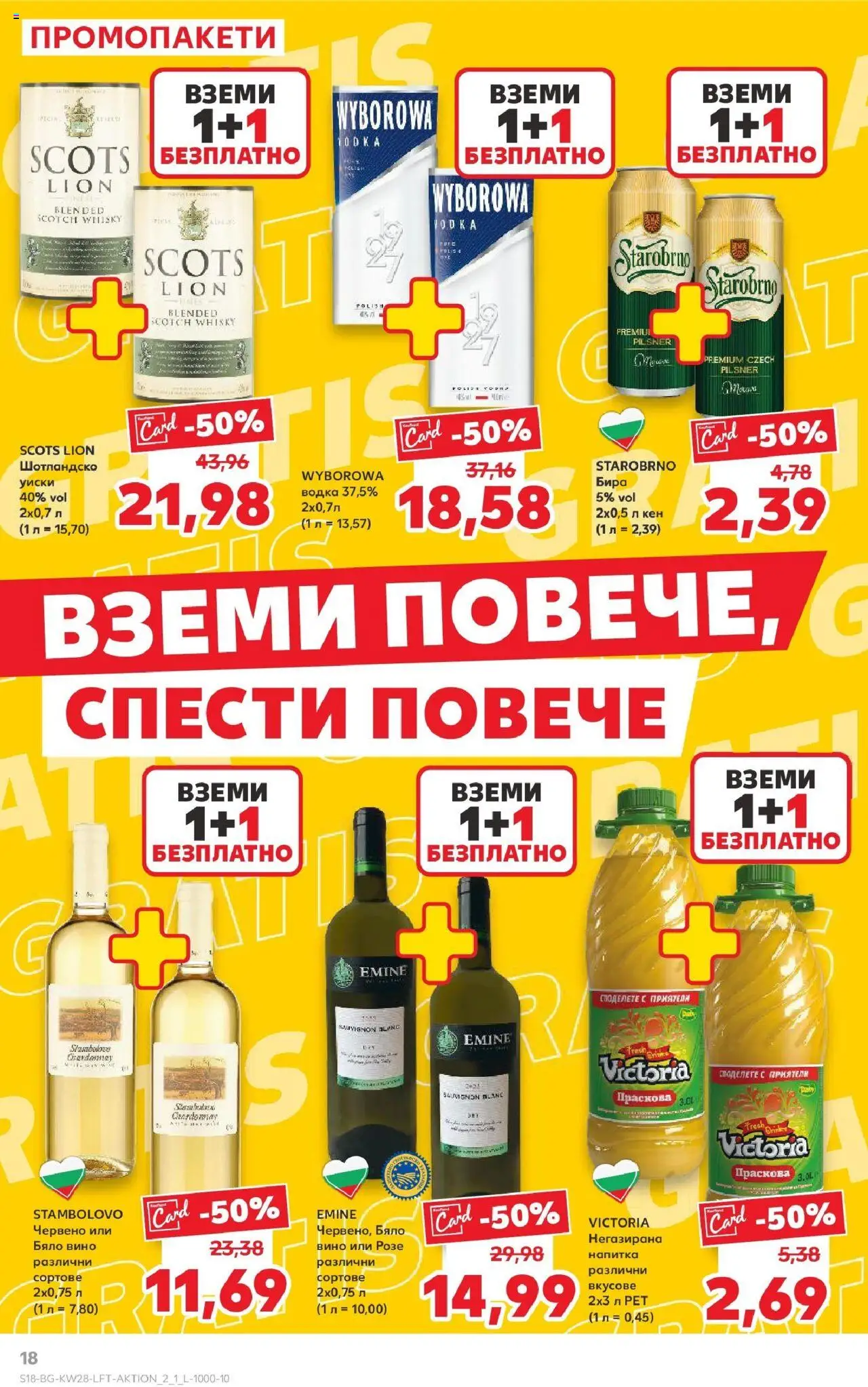  | Страница: 18 | Продукти: Водка, Вино, Бира, Праскова