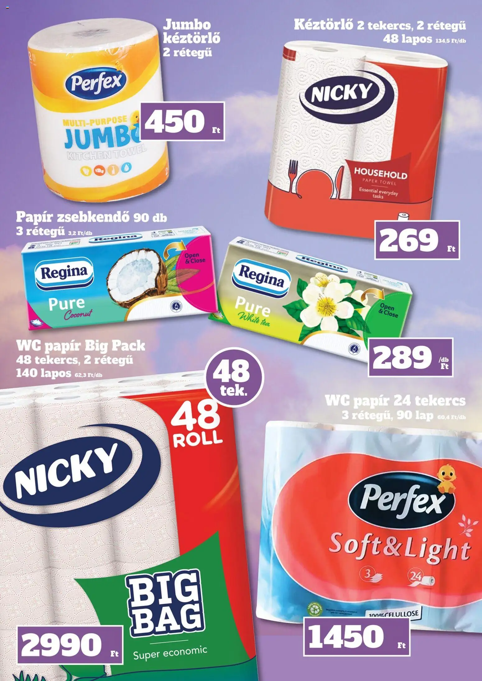 Family Diszkont akciós ujság - amely érvényes a következő dátumtól: 30.10.2025 | Oldal: 14 | Termékek: WC, Wc papir, Tea