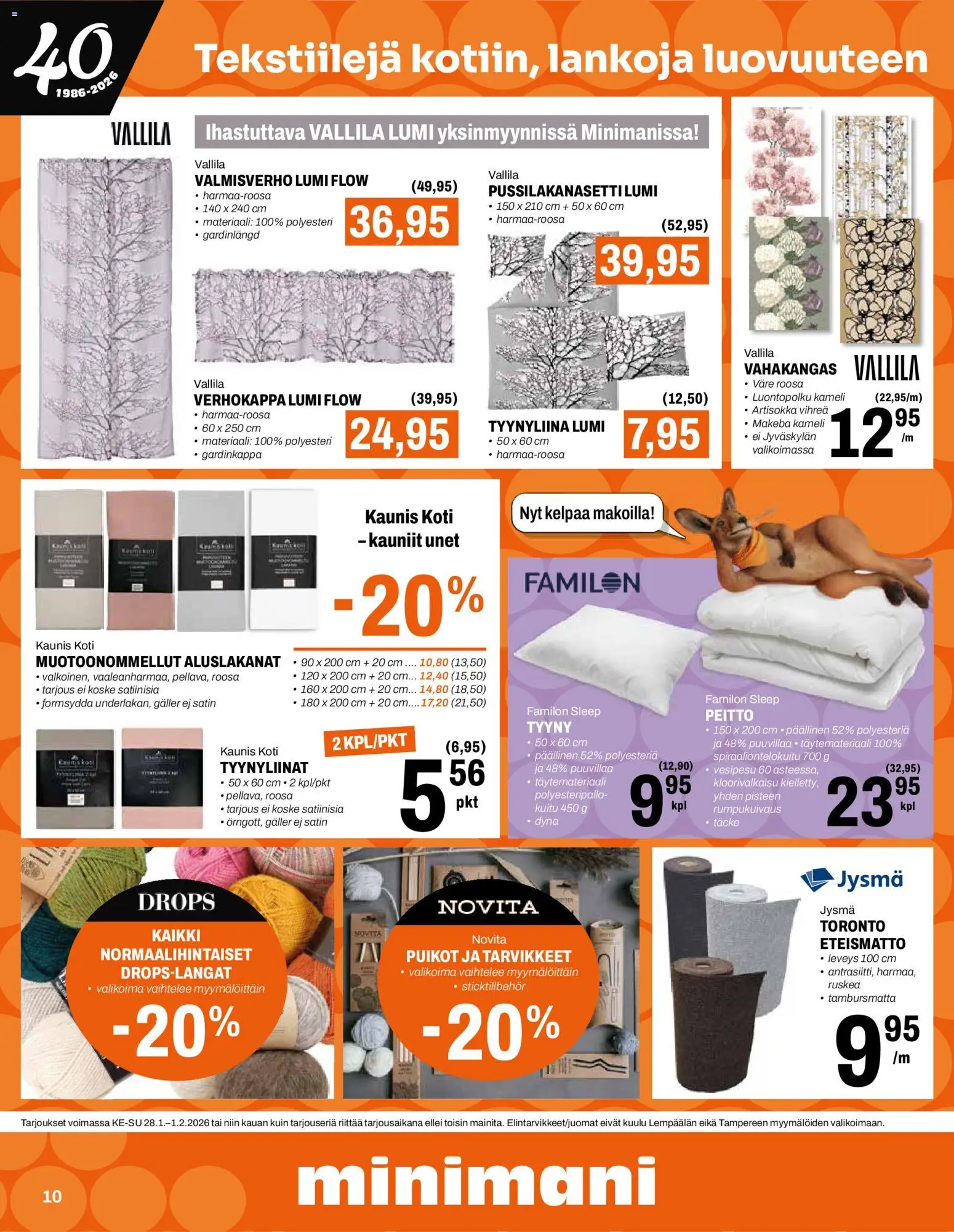 Minimani tarjoukset – voimassa 28.01.2026 alkaen | Sivu: 10