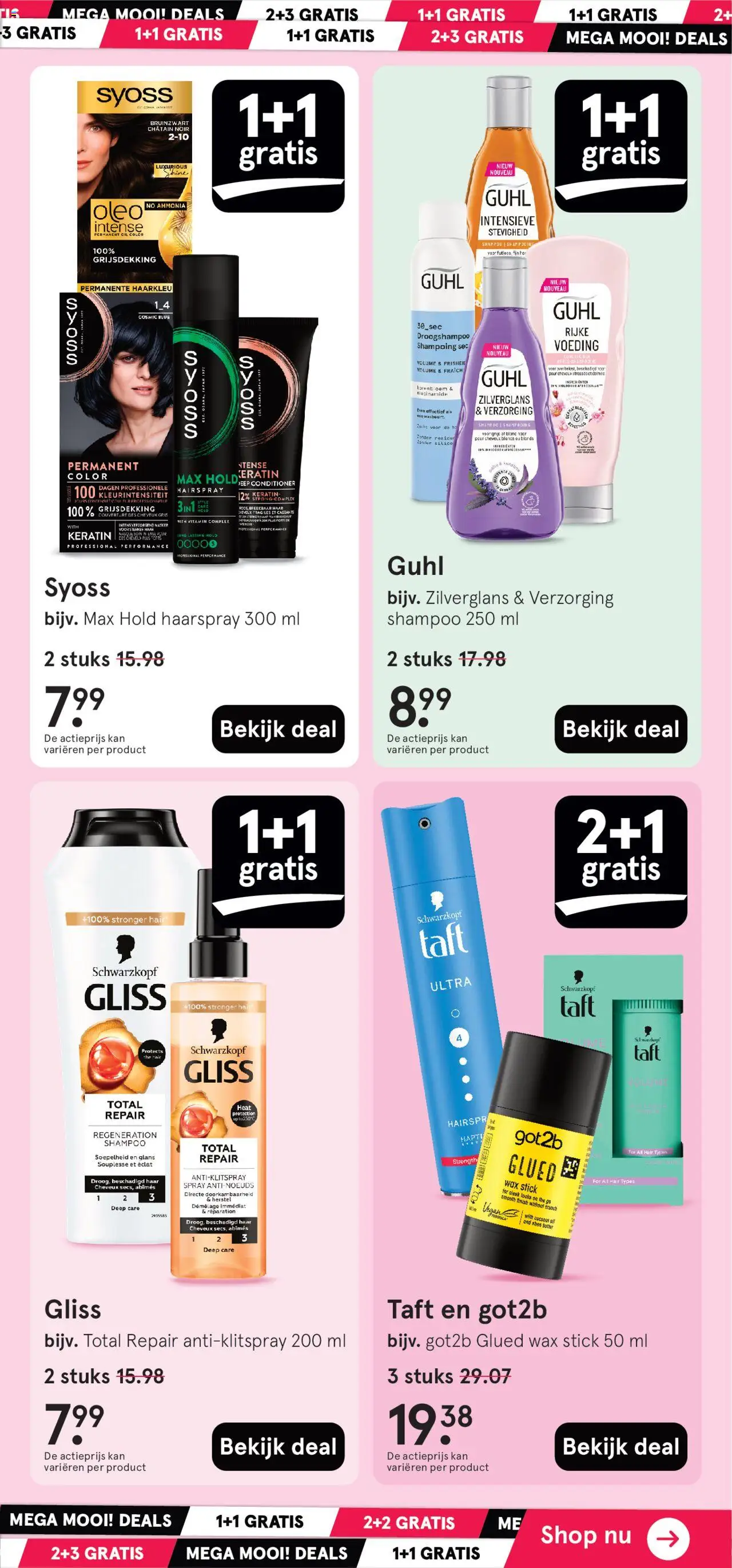 {H1} | Pagina: 17 | Producten: Droogshampoo, Shampoo, Conditioner, Masker