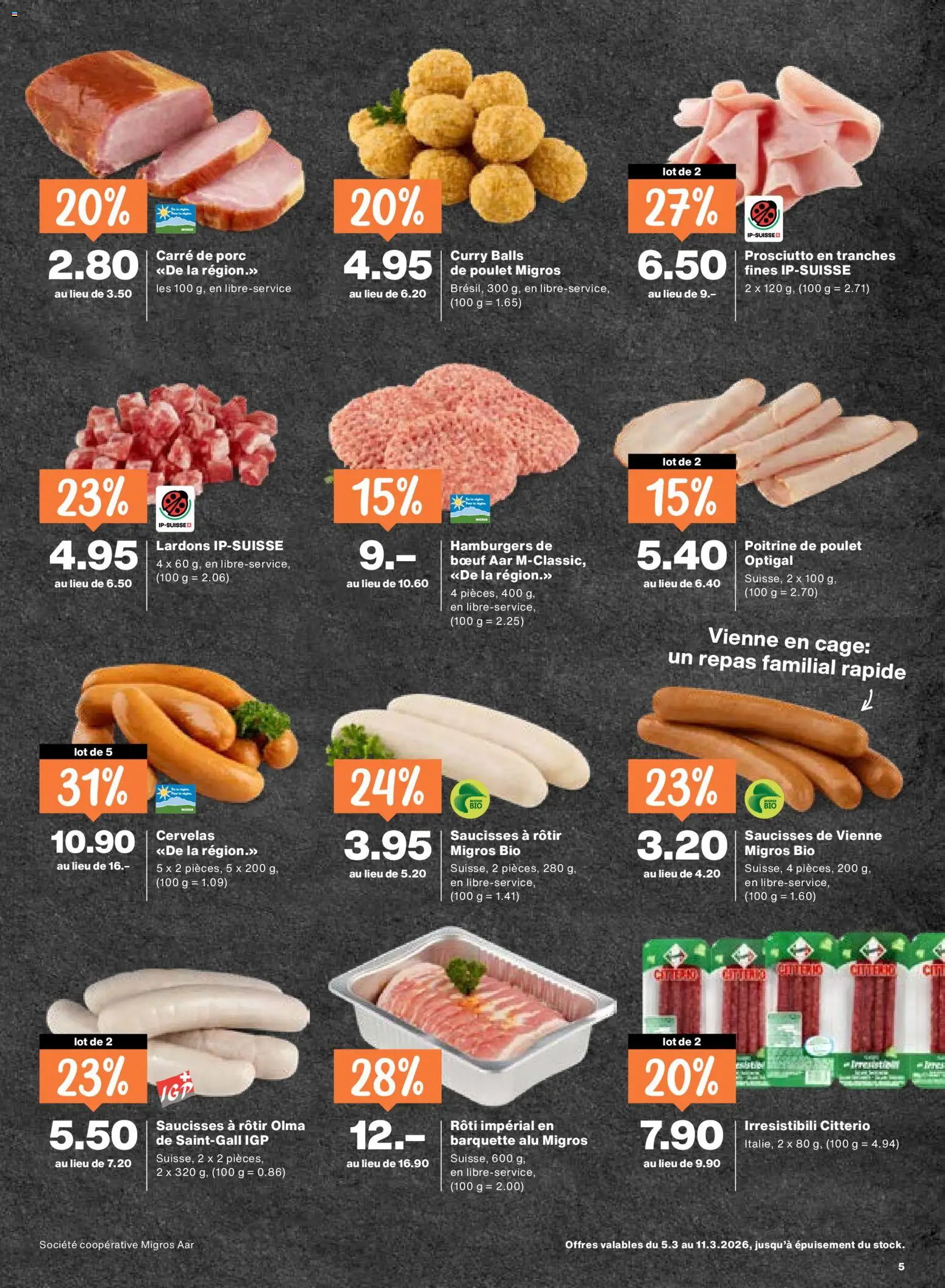 Migros aktionen FR – gültig ab 03.03.2026 | Seite: 5