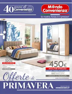 Anteprima del volantino Mondo Convenienza volantino valido a partire dal 01.04.2026