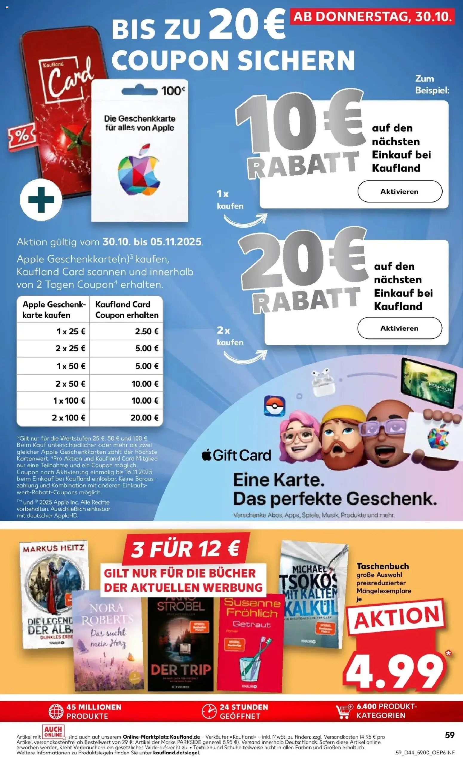 Kaufland prospekt Rathenow	 – gültig ab 03.11.2025 | Seite: 59 | Produkte: Apple
