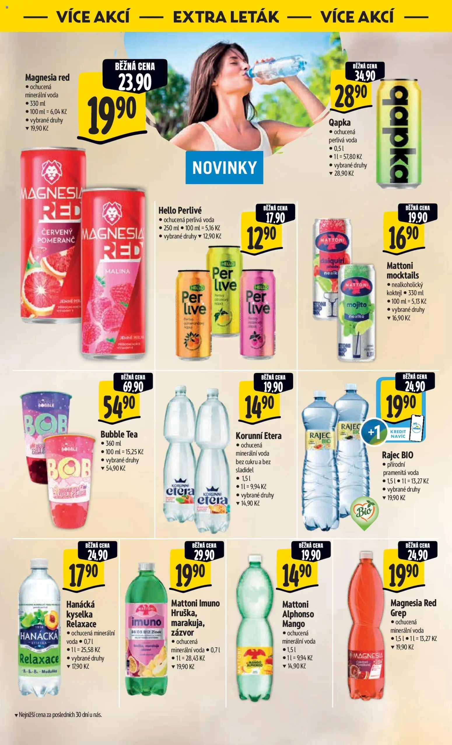Albert leták - Hypermarket od 29.04.2026 | Strana: 43 | Produkty: Mattoni, Mojito, Zázvor, Minerální voda