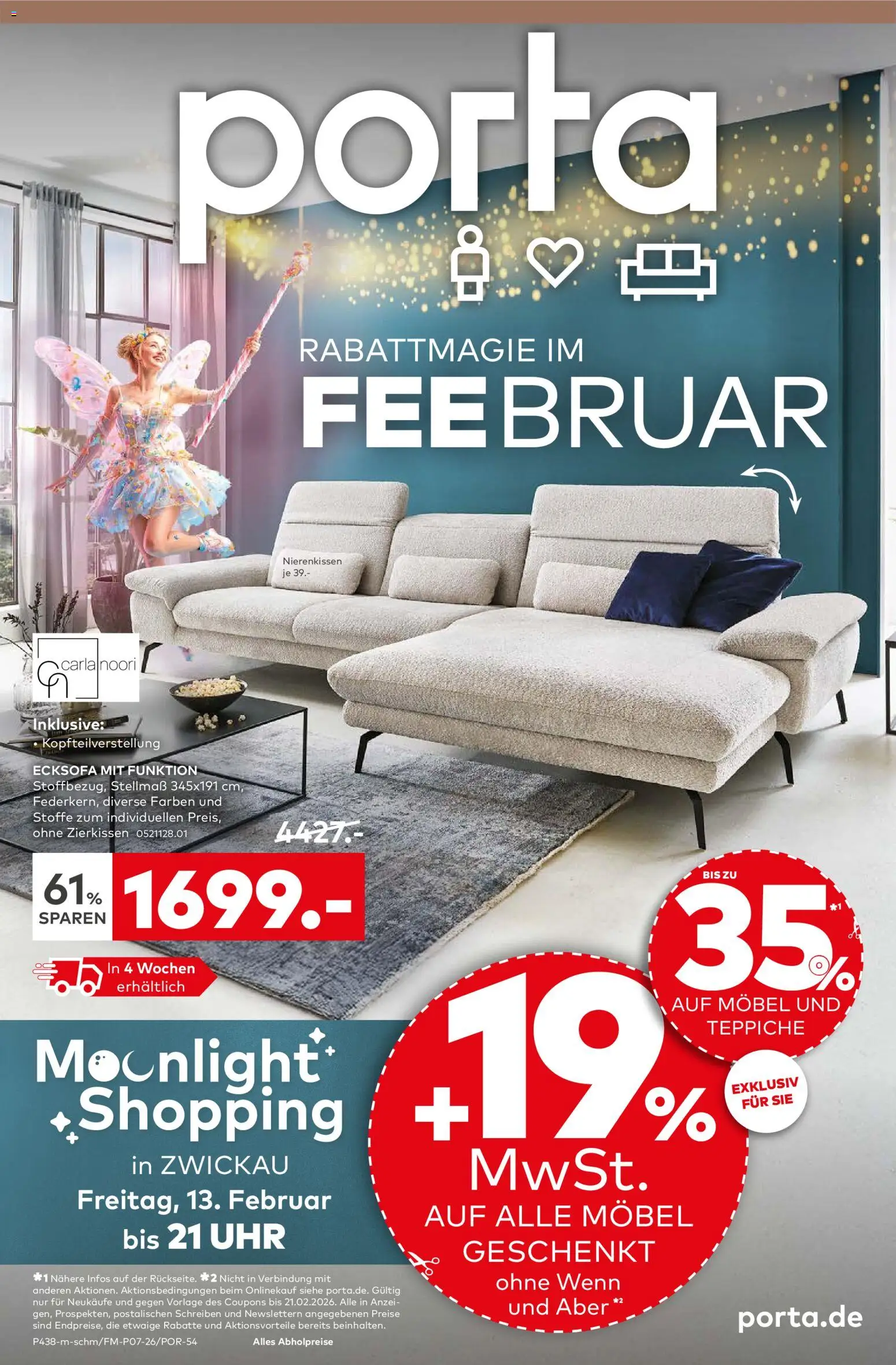 Porta! Prospekt Zwickau – gültig ab 08.02.2026 | Seite: 1