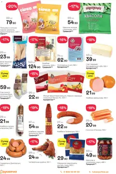 Рукавичка акції дійснийкції з 19.03.2026 | Сторінка: 2 | Товари: Сир, Сардельки, Сосиски, Пельмені