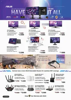 Computer Mania specials catalogue – valid from 01.10.2025 | Page: 18 | Products: Router, Monitor, Computer, USB