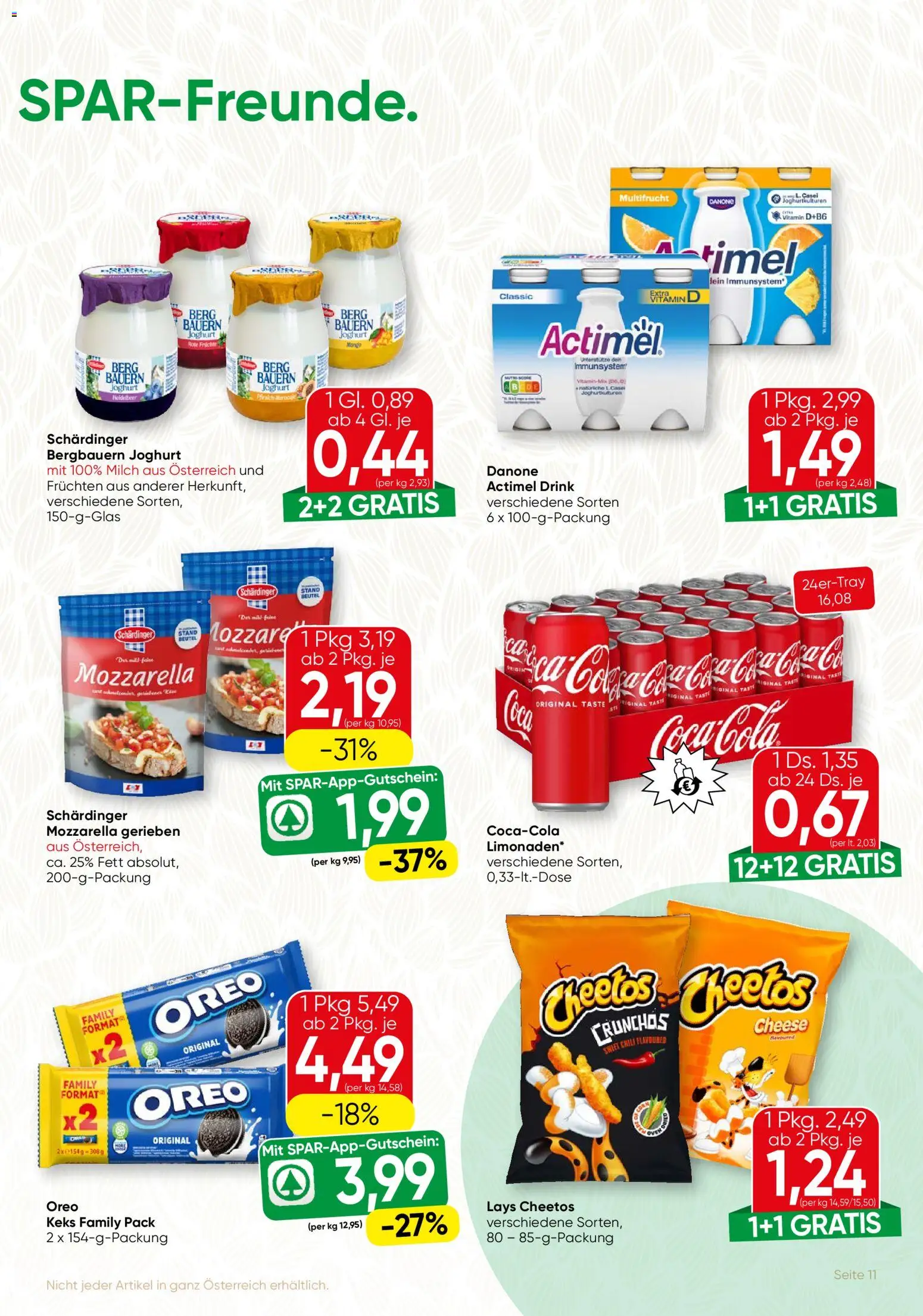 SPAR Gourmet Flugblatt gültig ab 20.11.2025 | Seite: 11