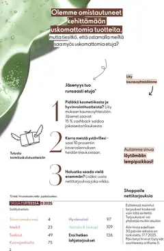 Oriflame-mainoslehti voimassa 29.10.2025 alkaen | Sivu: 2