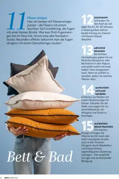 Famila Nordwest myTime März 2026 ab 01.03.2026 gültig | Seite: 50 | Produkte: Kissen, Bad, Wasser, Duschkopf