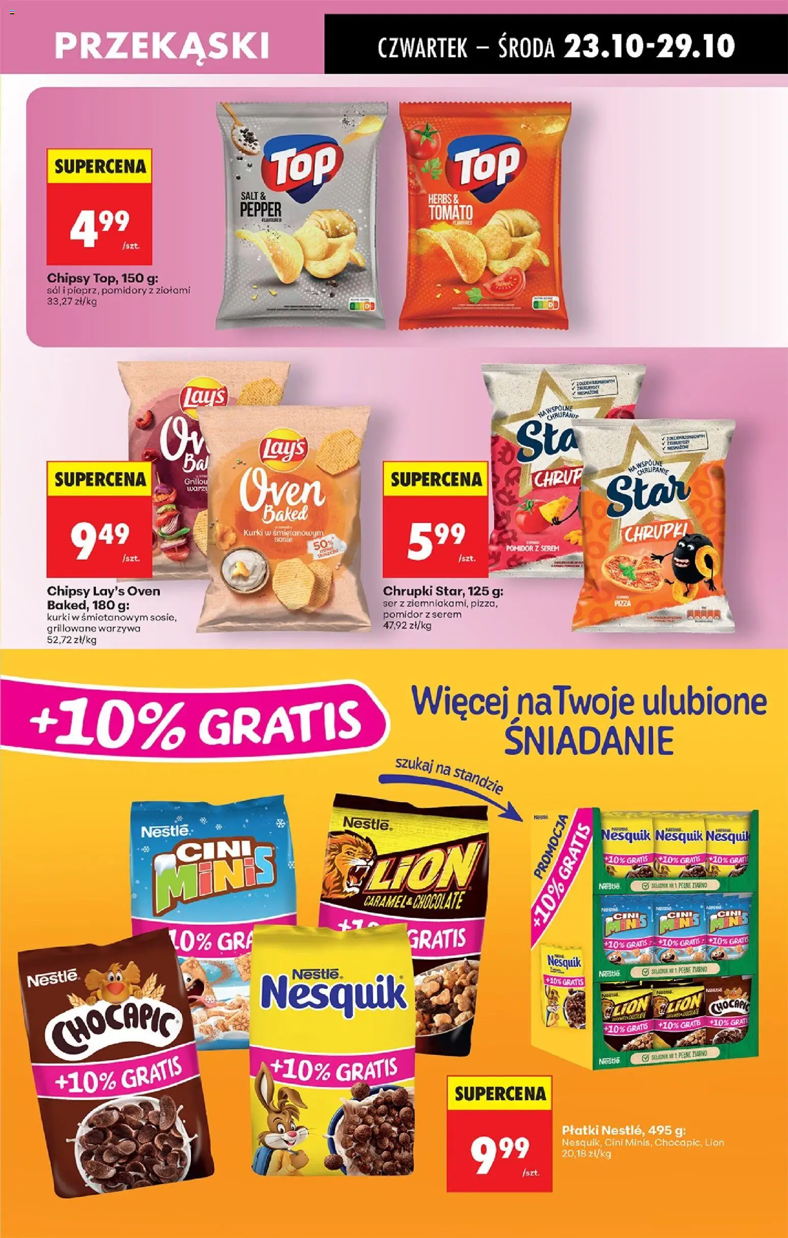 Biedronka gazetka - Oferta w tym tygodniu od 23.10.2025 | Strona: 63 | Produkty: Pizza, Pomidory, Płatki, Warzywa