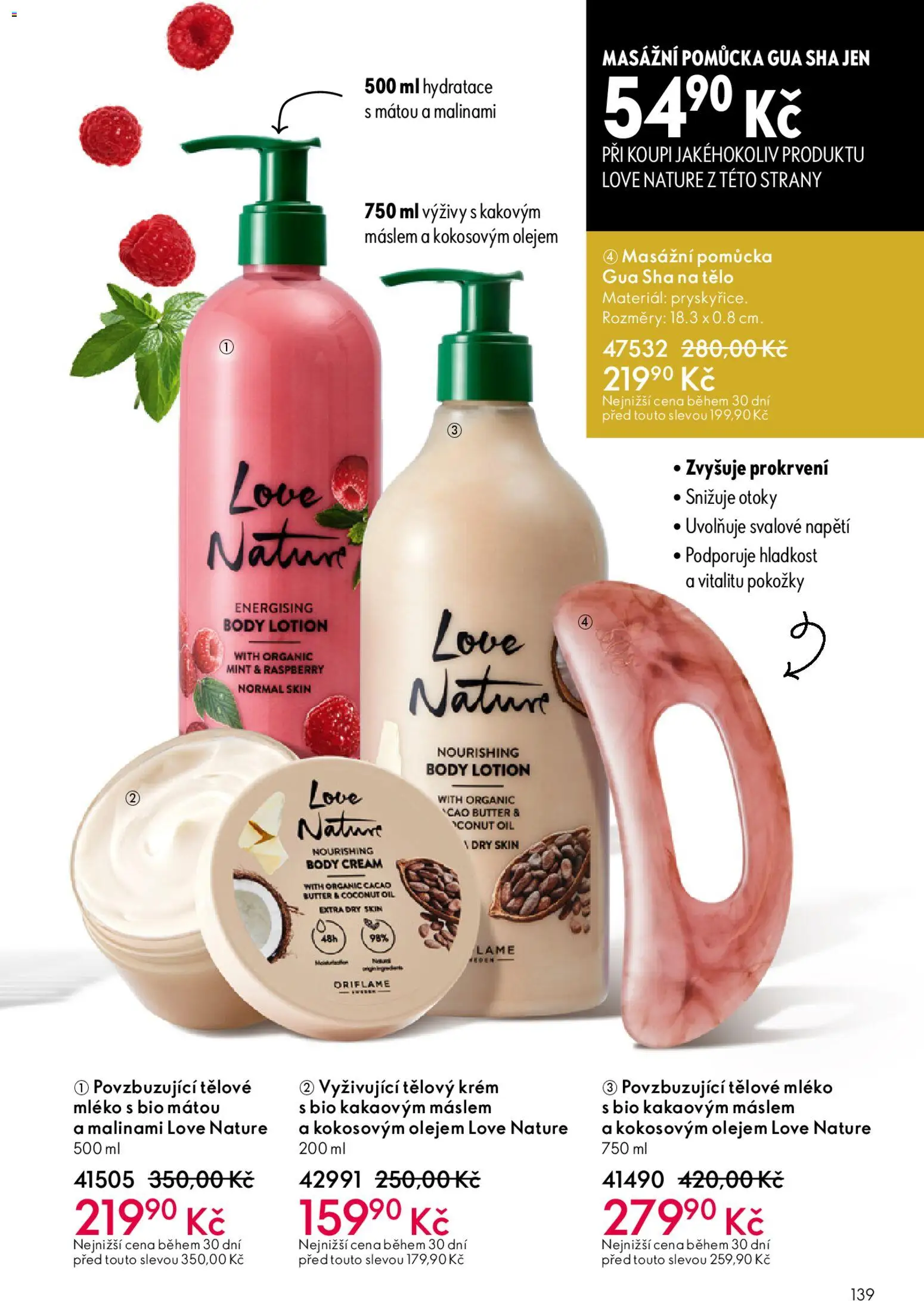 Oriflame katalog č. 05/2026 od 25.03.2026 | Strana: 139 | Produkty: Tělové mléko, Tělový krém, Mléko, Krém