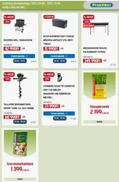 Praktiker akciós ujság - amely érvényes a következő dátumtól: 04.09.2025 | Oldal: 17