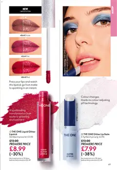 Preview of Oriflame - Offers valid from 03.12.2025 | Page: 69 | Products: Lipstick, Watch, Press