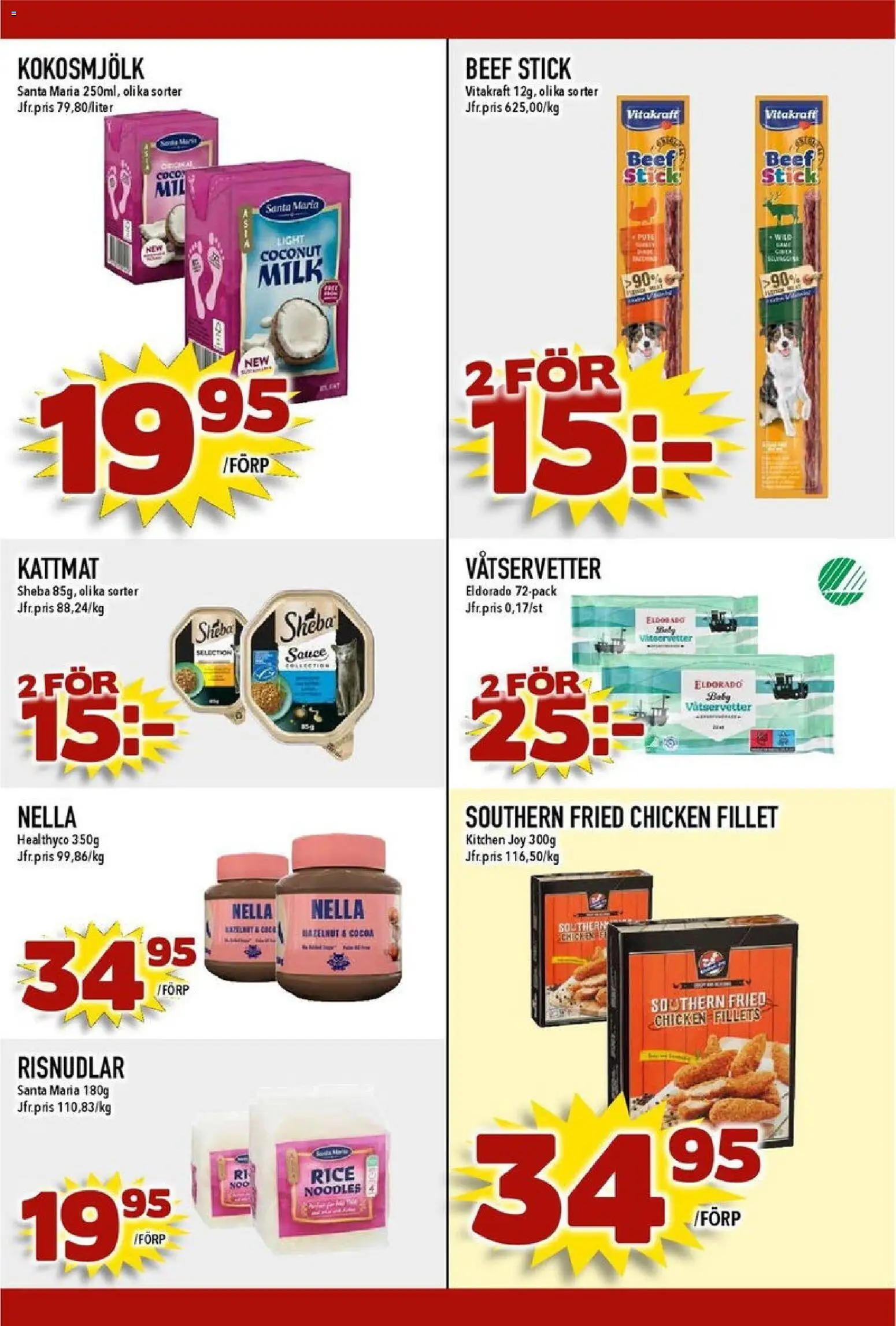 Matdax reklamblad aktuell från 17.11.2025 | Sida: 21 | Produkter: Kattmat