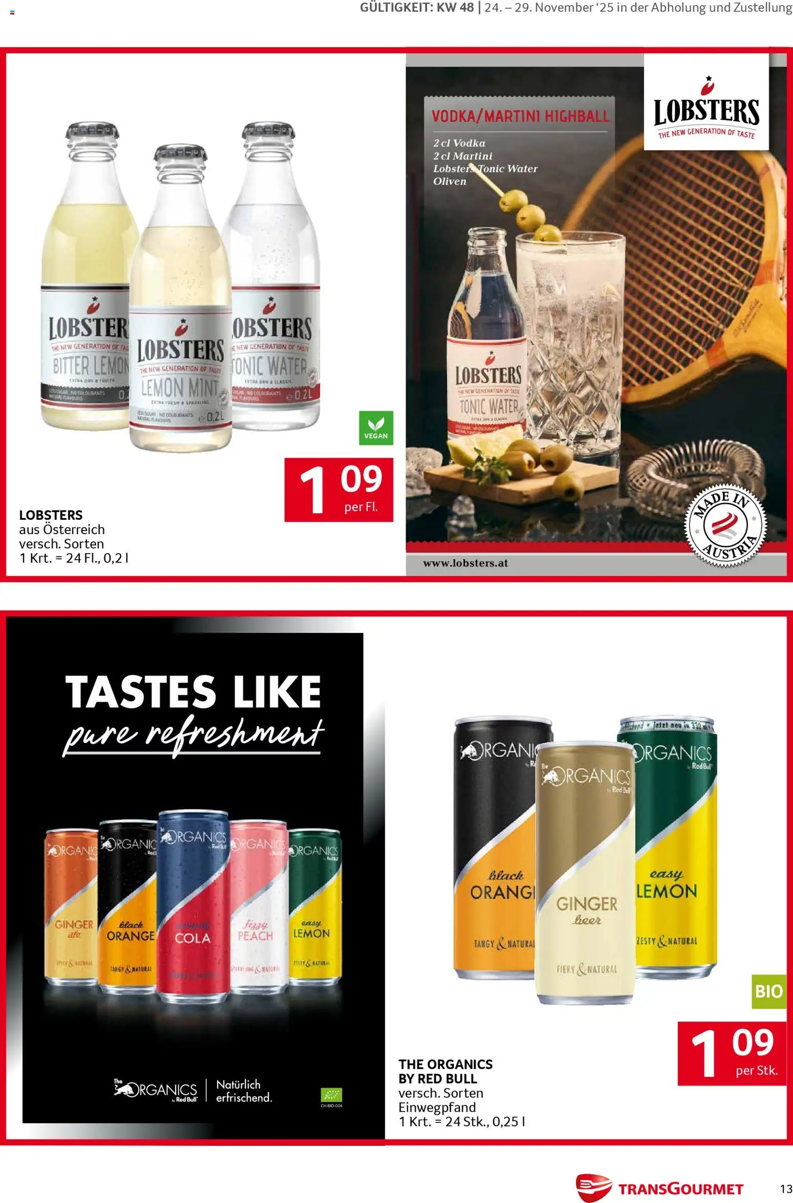 Transgourmet Markenfestwoche gültig ab 24.11.2025 | Seite: 13 | Produkte: Szeder, Box