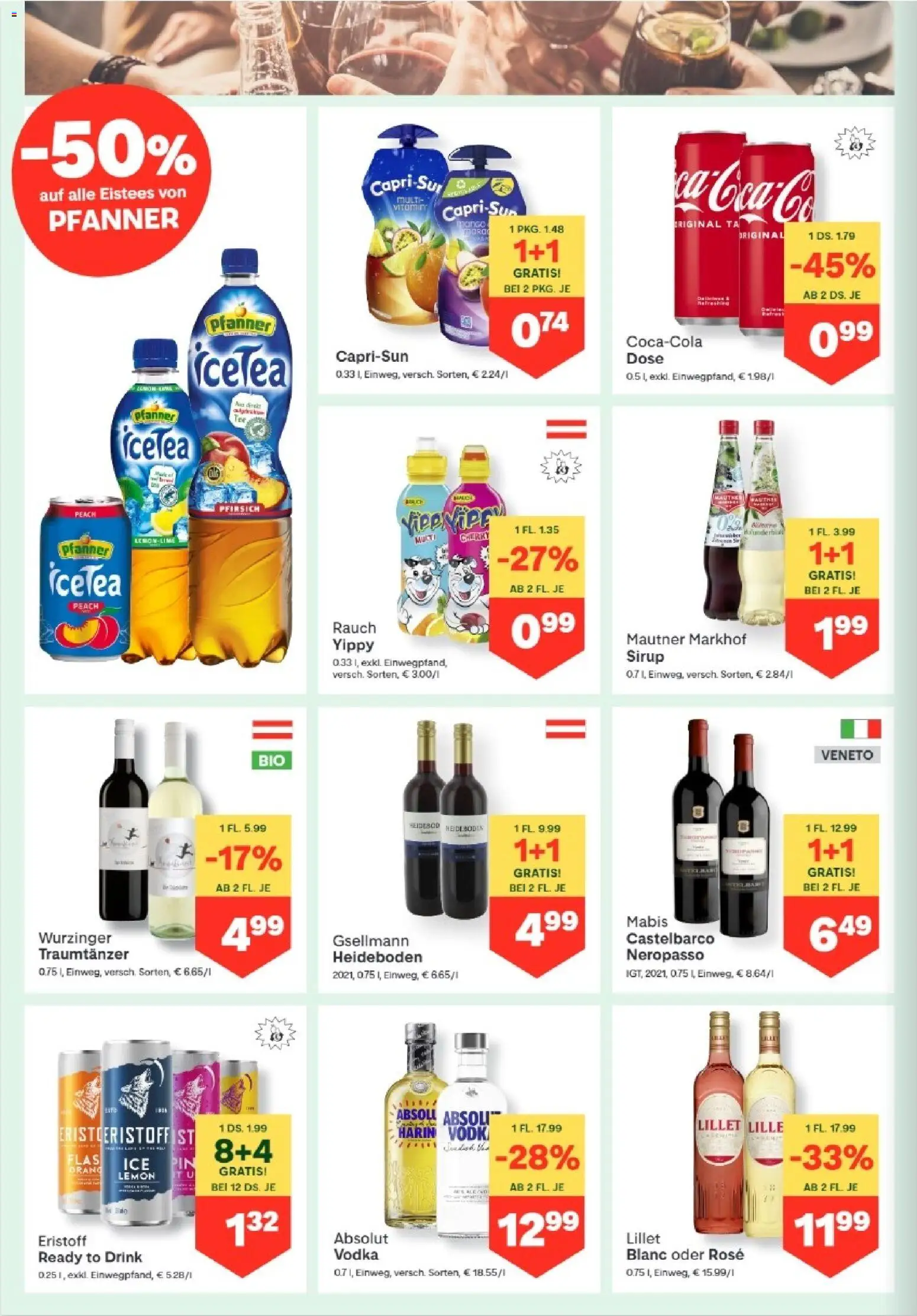 MPREIS Lenzing gültig ab 09.04.2026 | Seite: 10 | Produkte: Pfirsich