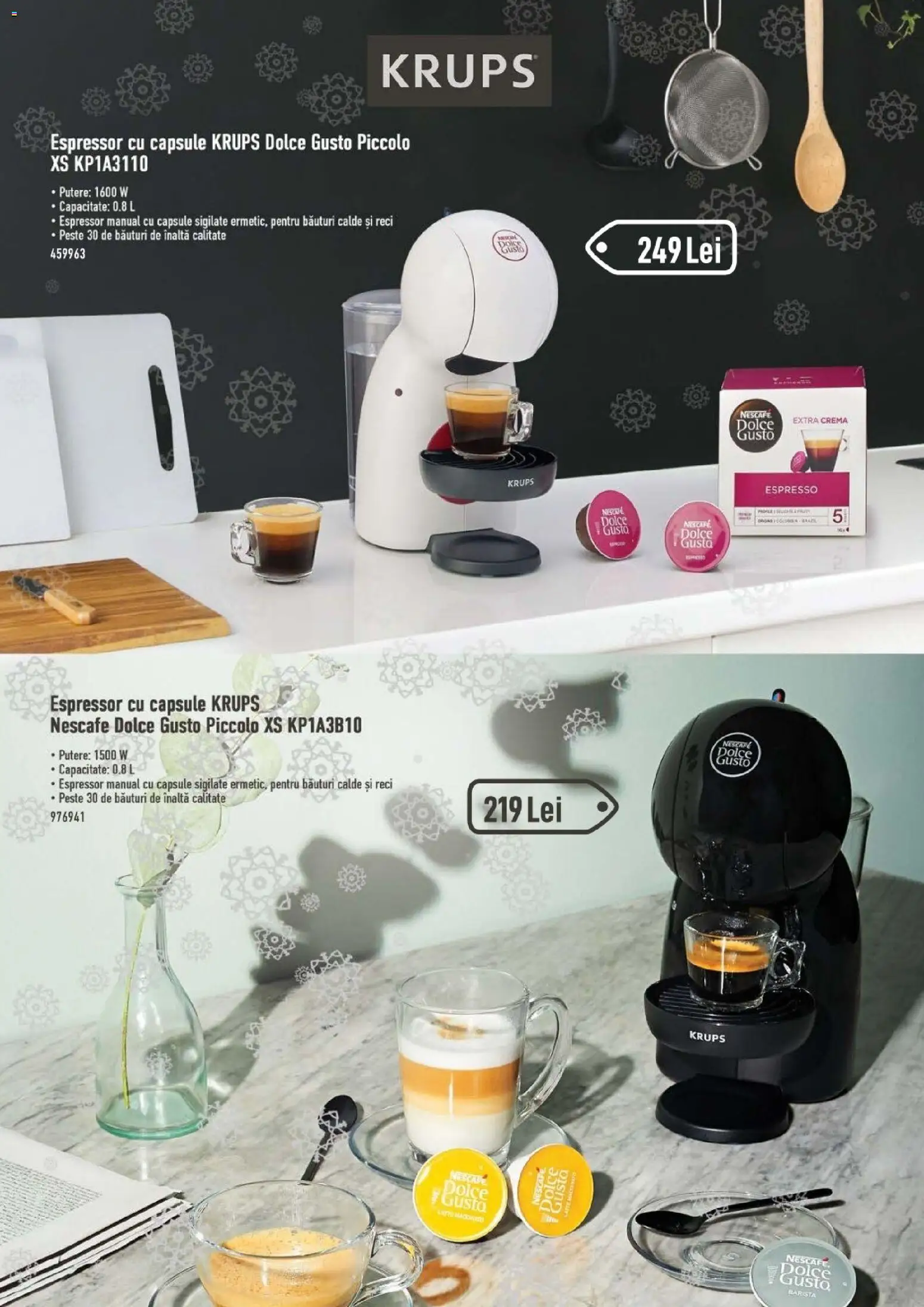 Noul catalog Selgros – valabil de la 24.11.2025 | Pagină: 6 | Produse: Espressor, Cremă, Pește