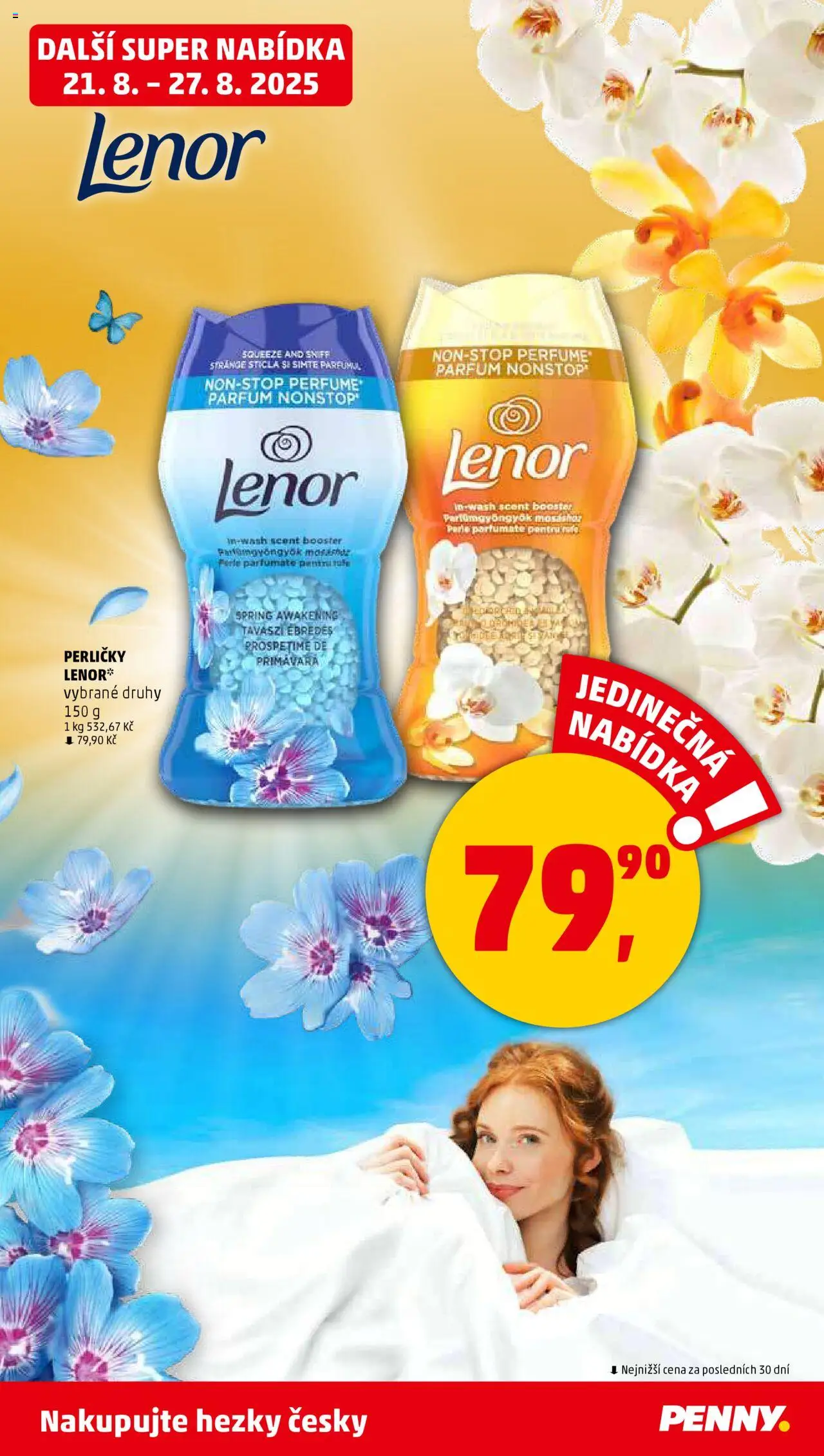 Penny Market leták - Čtvrtečník od 21.08.2025 | Strana: 30 | Produkty: Lenor