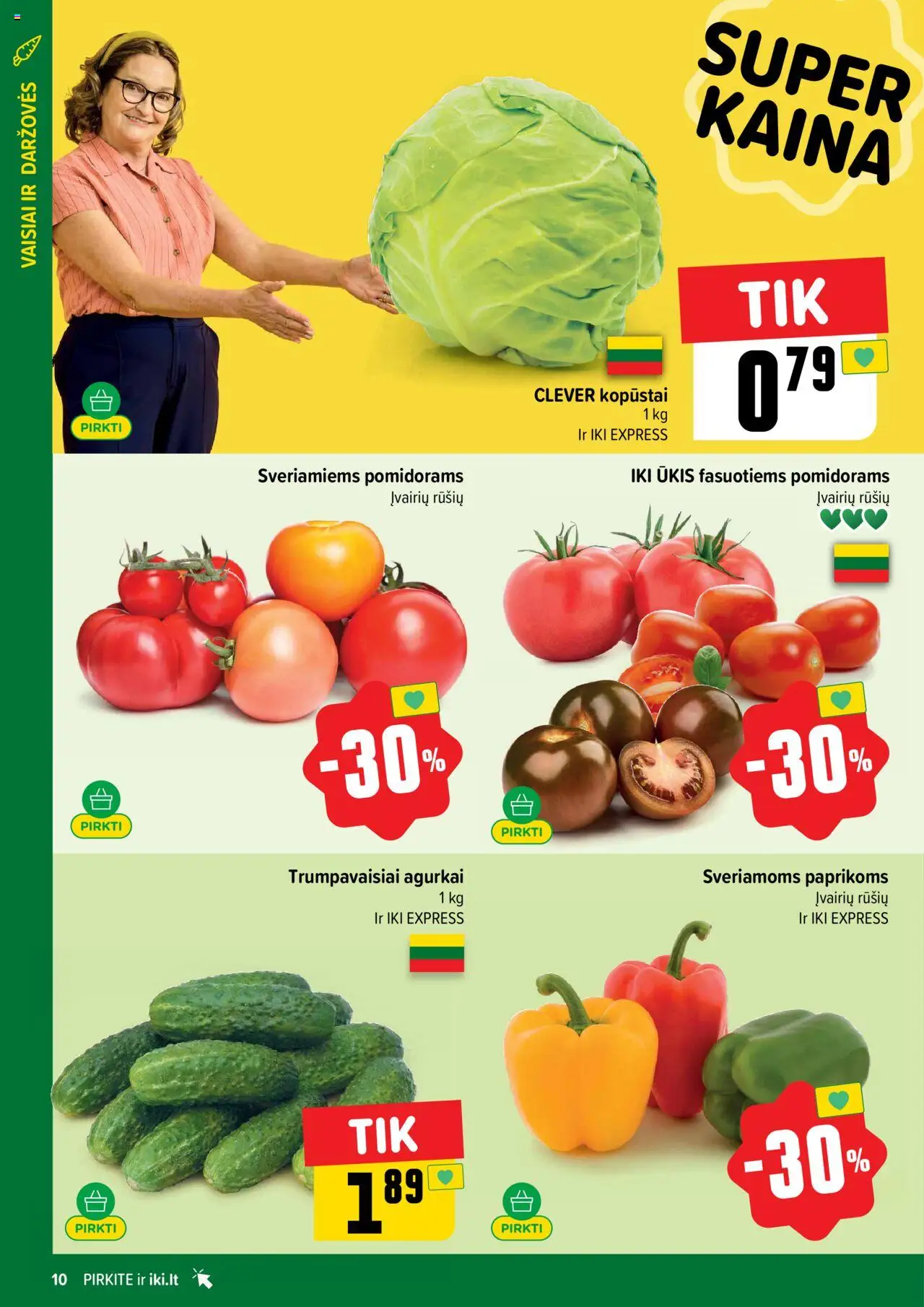 IKI - Leidinys│galioja nuo 21.07.2025 | Puslapis: 10 | Prekių: Agurkai