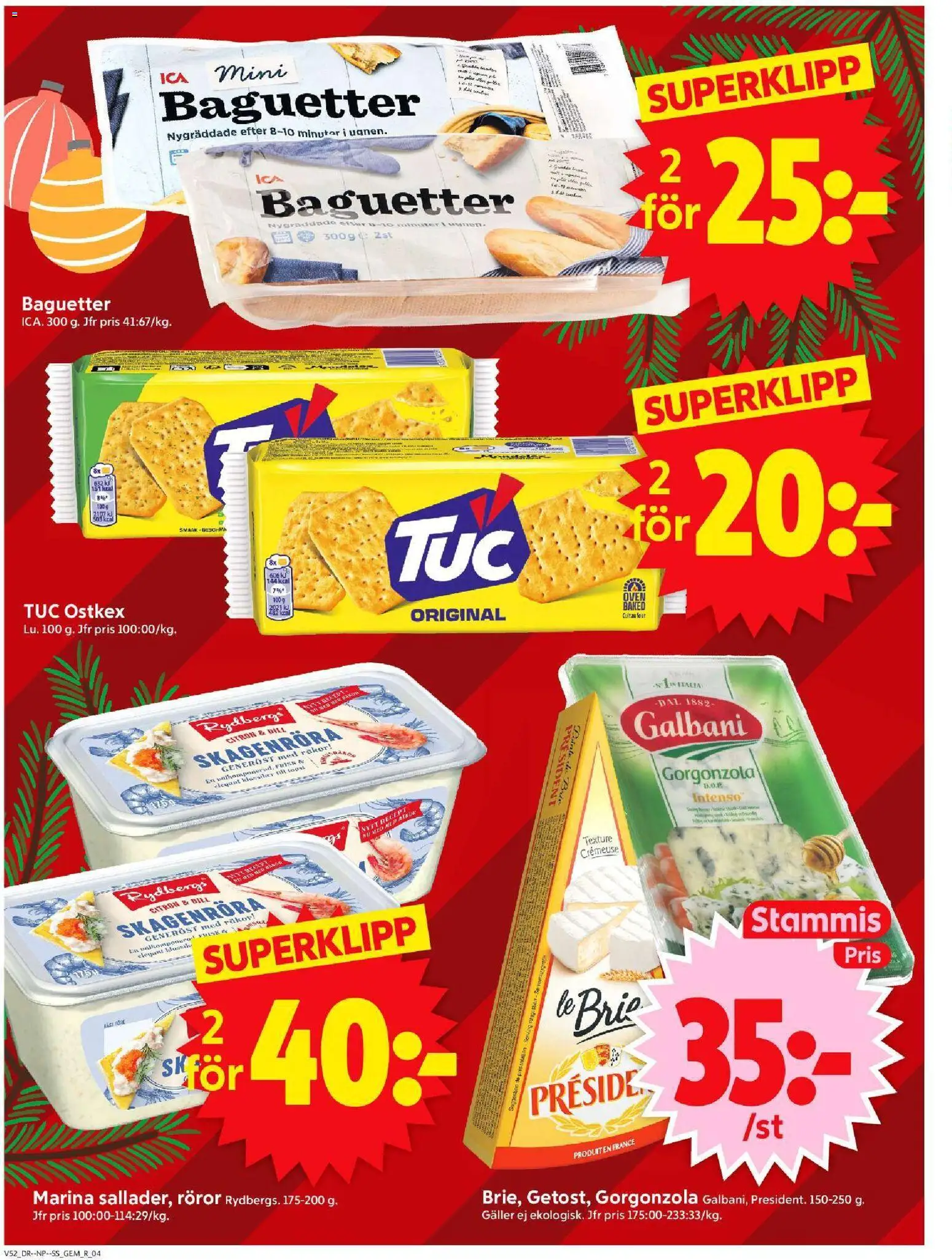 ICA Supermarket reklamblad aktuell från 22.12.2025 | Sida: 4