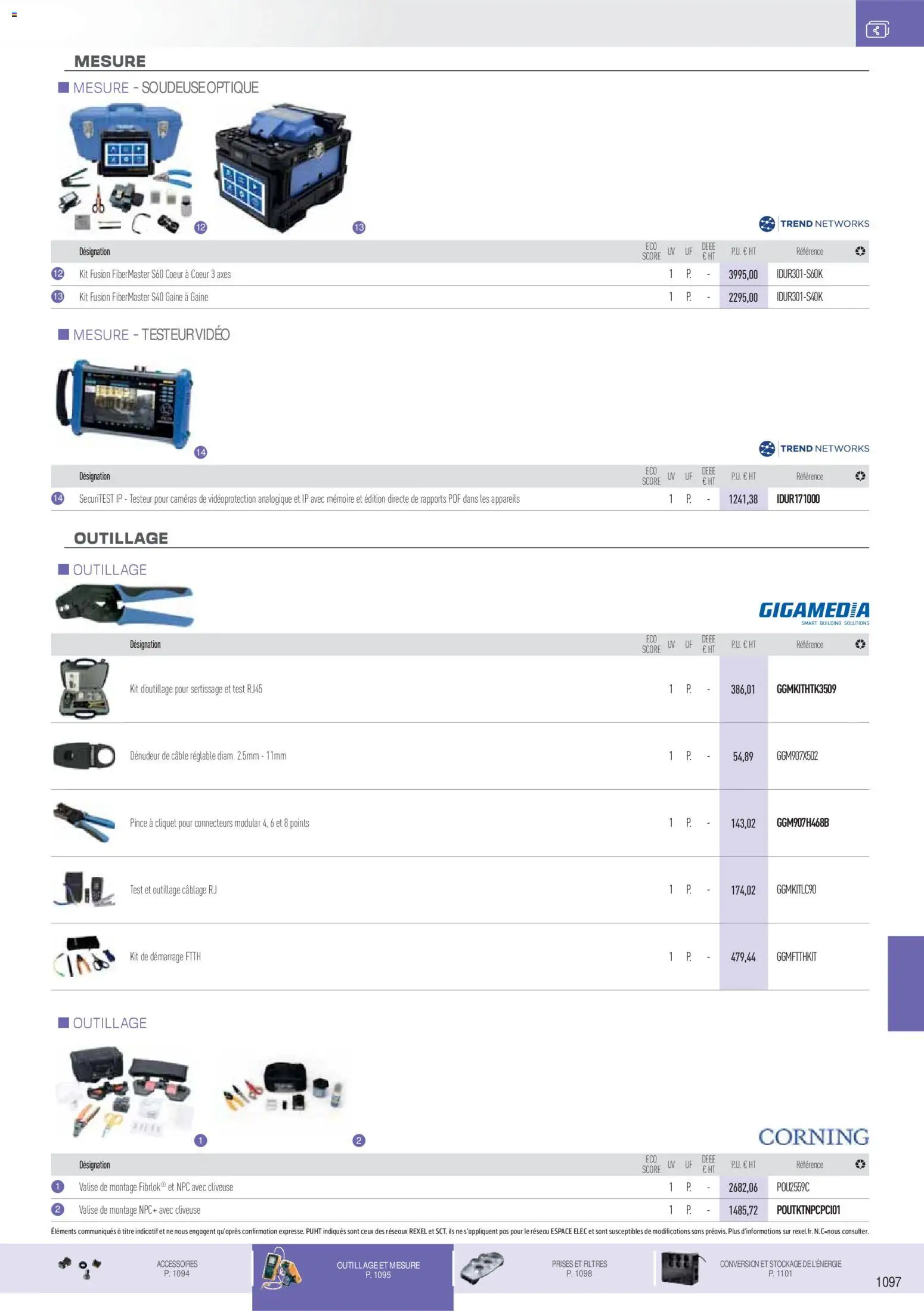 {H1} | Page: 30 | Produits: Câble, Prises, Valise