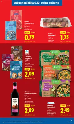 Lidl - Nastavljamo trajno snižavati cijene - Pregled kataloga iz trgovine Lidl, vrijedi od 08.09.2025 | Stranica: 13