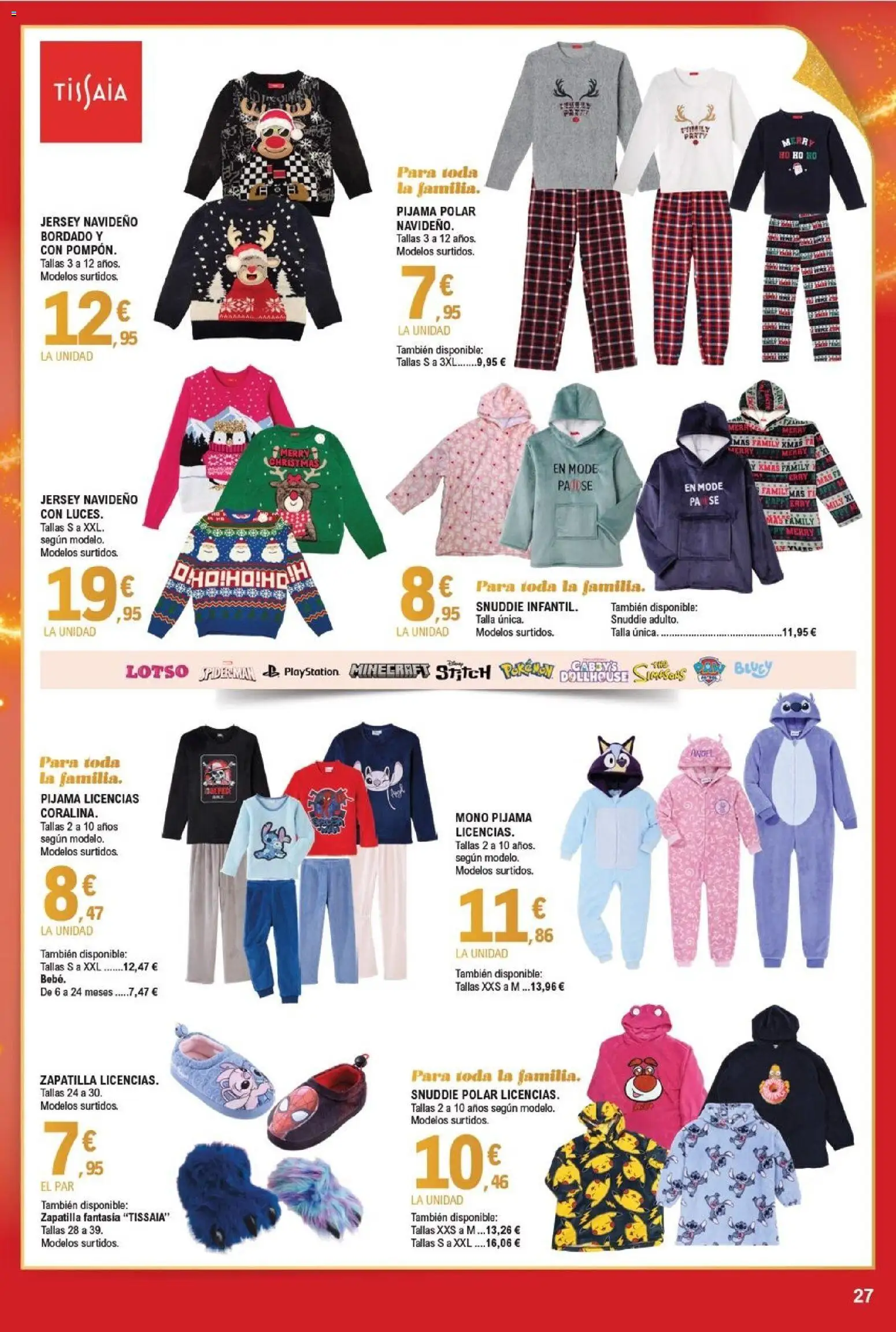 E.Leclerc folleto │ válido desde el 03.12.2025 | Página: 27 | Productos: Pijama, Playstation