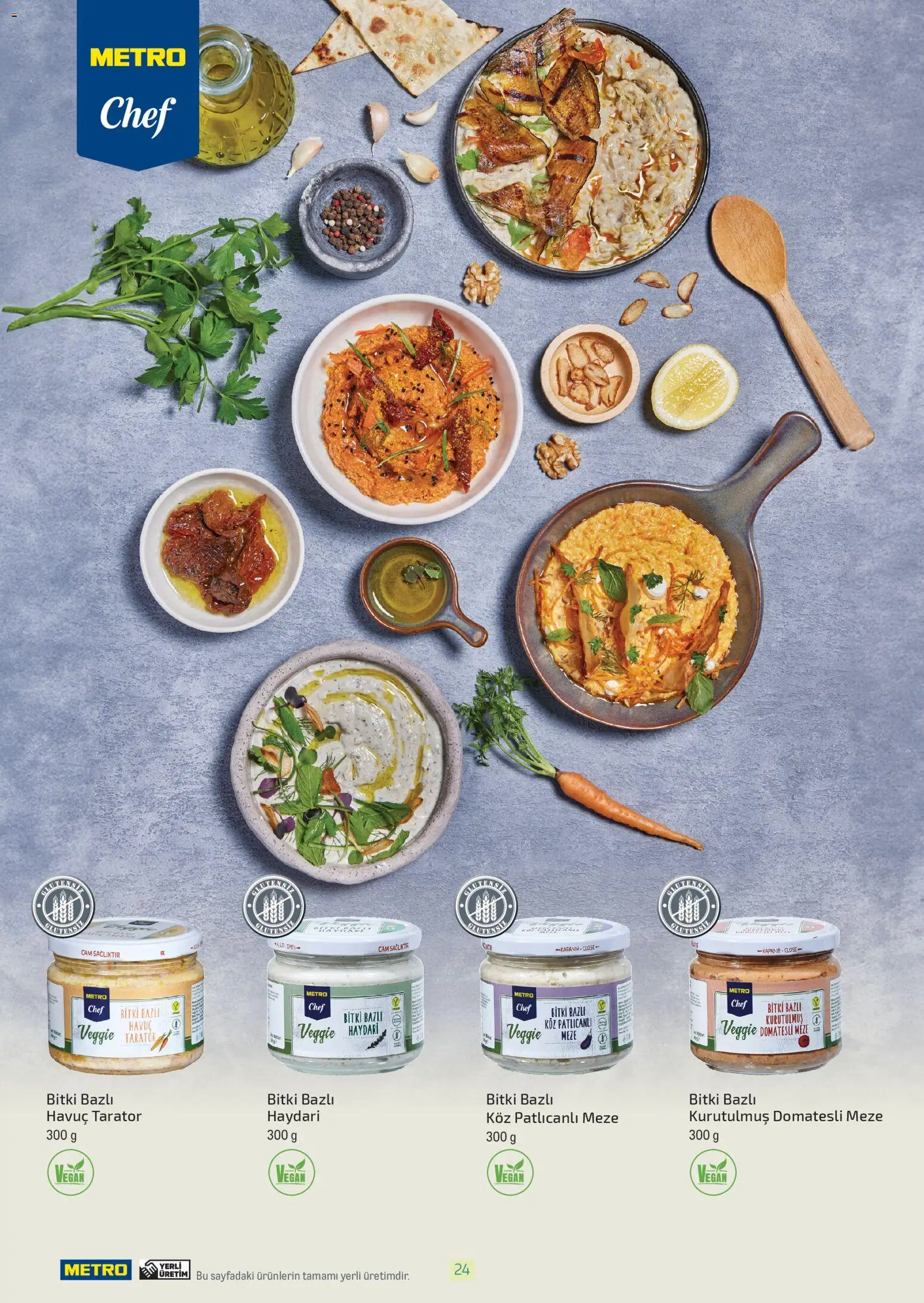 Metro - Bitki Bazlı ve Vegan 2025 - 21.10.2025 tarihinden itibaren geçerlidir | Sayfa: 24 | Ürünler: Havuç