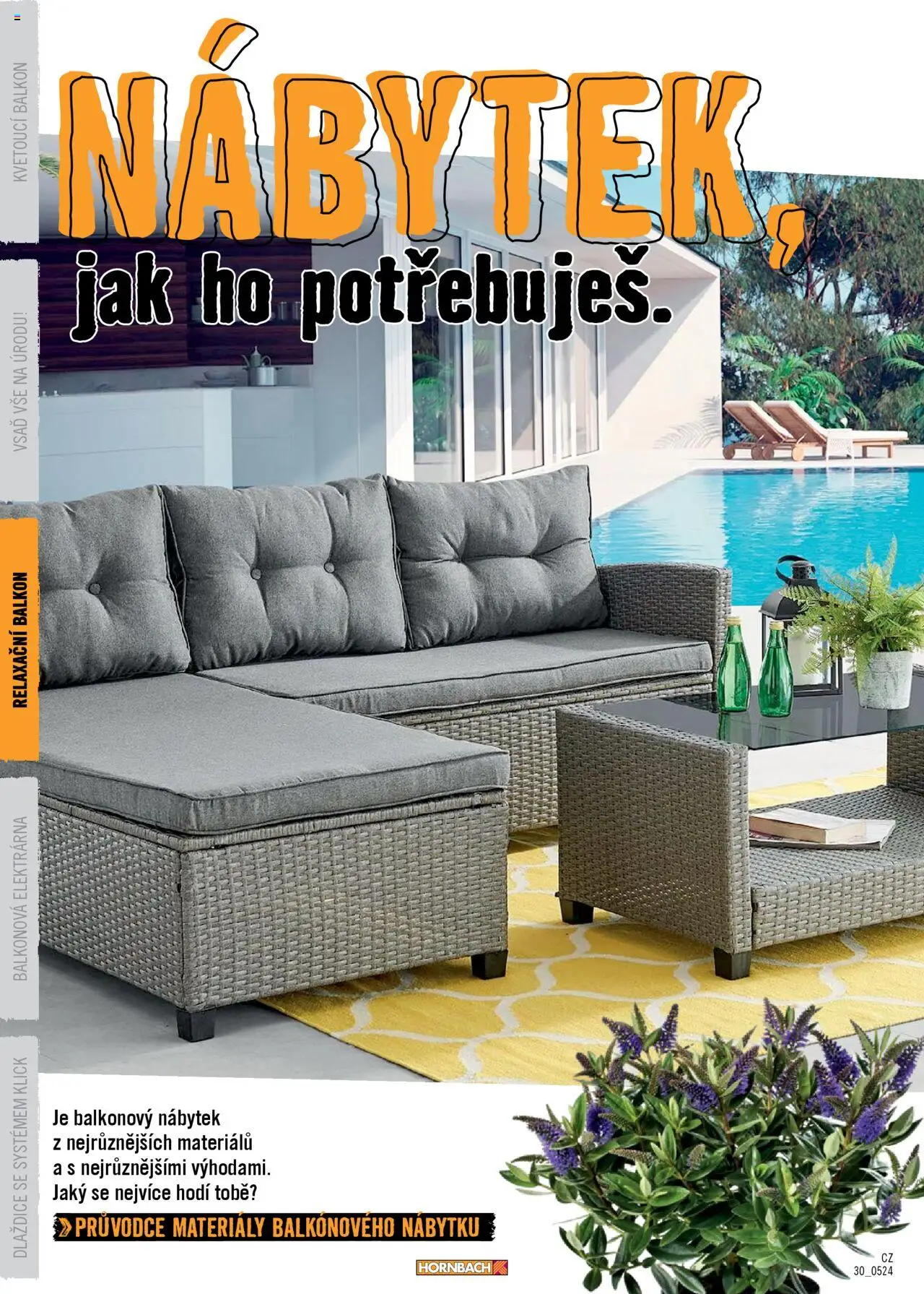 HORNBACH leták - Balkón od 13.08.2025 | Strana: 28 | Produkty: Nábytek
