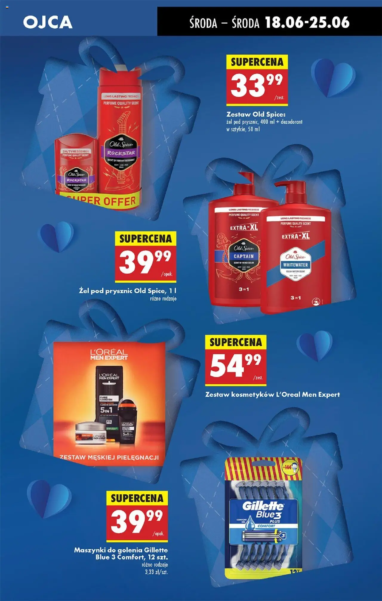 Biedronka gazetka - Oferta W tym tygodniu od 18.06.2025 | Strona: 21 | Produkty: Gillette, Prysznic, Żel pod prysznic, Dezodorant