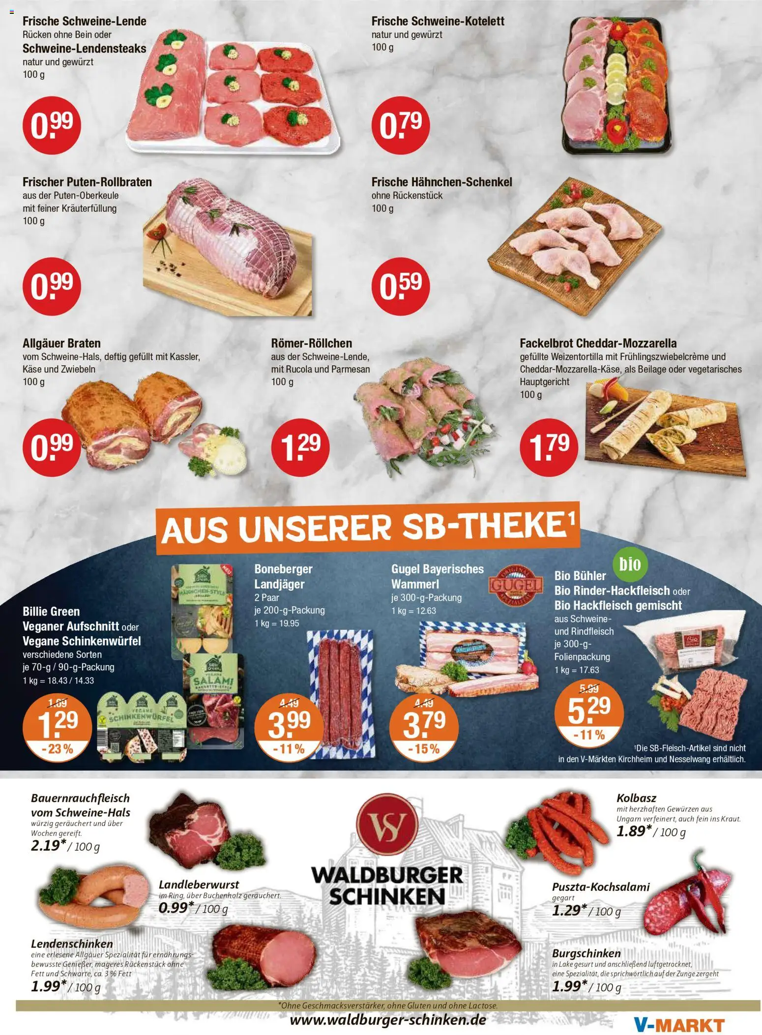 V-Markt - Schwaben / Oberbayern – gültig ab 20.11.2025 | Seite: 3 | Produkte: Käse, Zwiebeln, Schinken, Hackfleisch