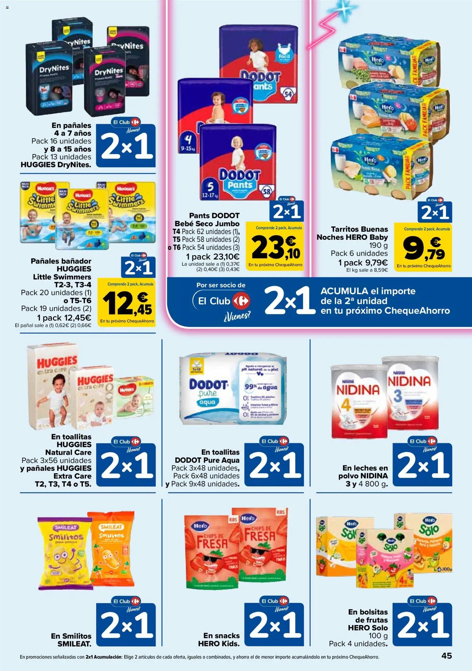 Carrefour folleto │ válido desde el 24.03.2026 | Página: 45 | Productos: Polvo