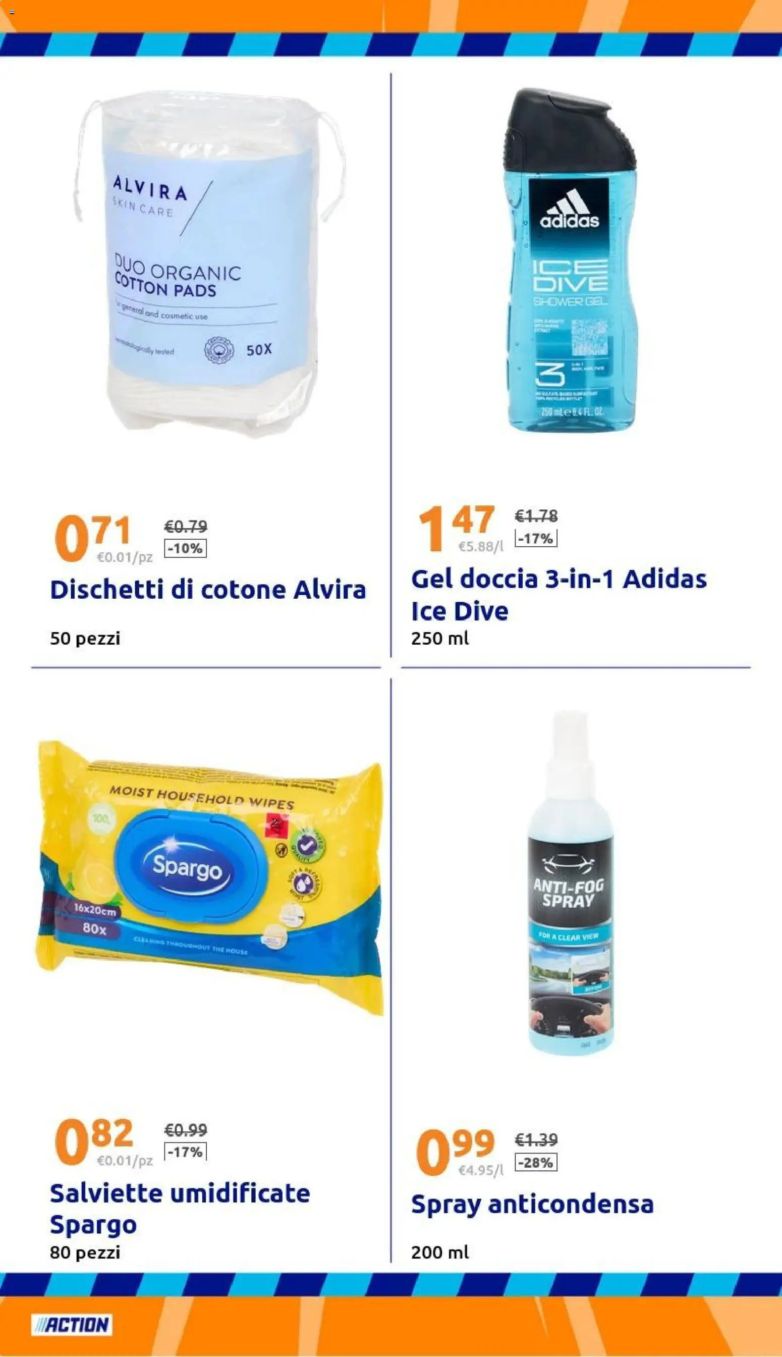 Volantino Action del 07.01.2026 | Pagina: 18 | Prodotti: The, Doccia