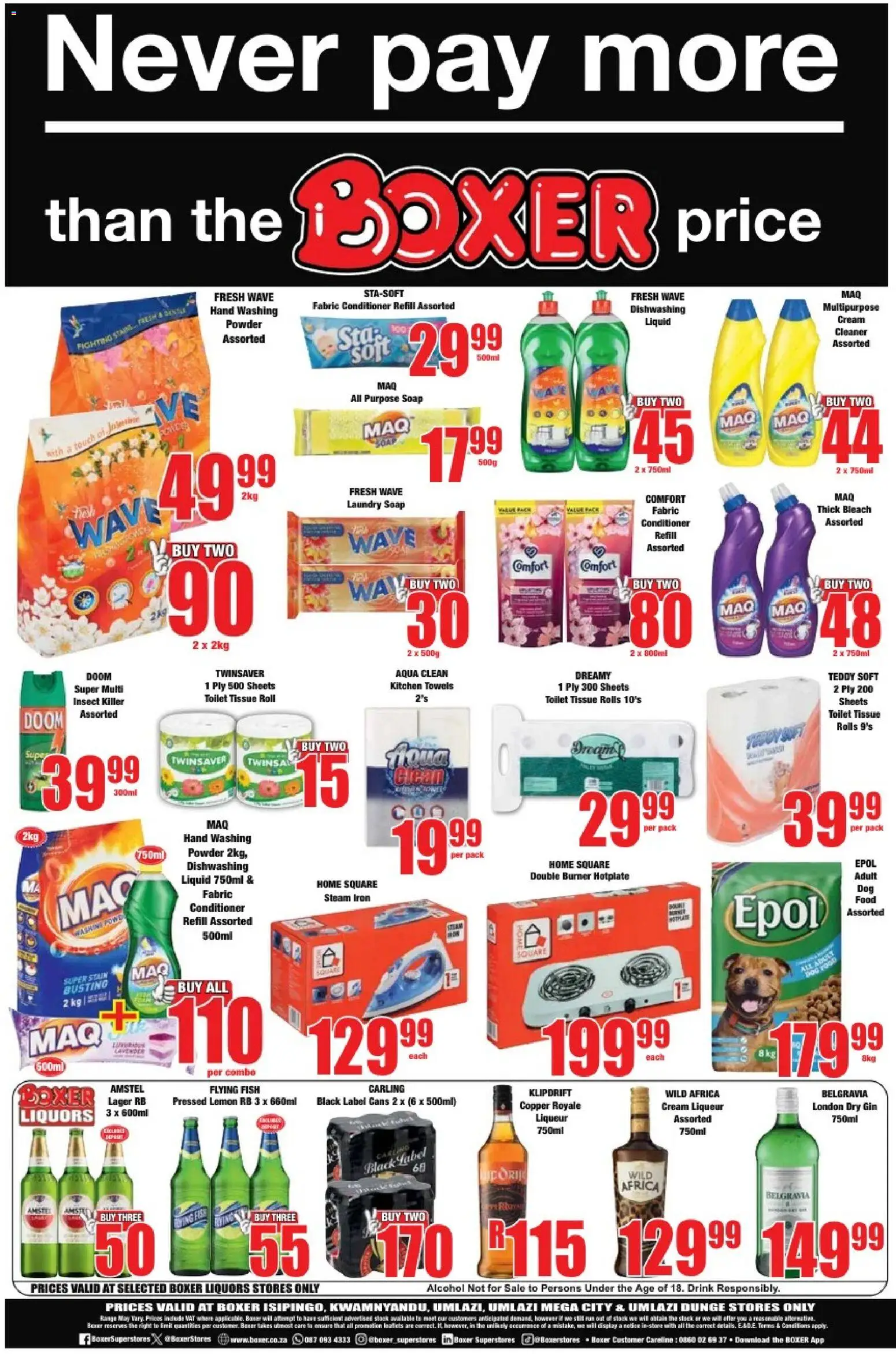 New Boxer catalogue – valid from 05.01.2026 | Page: 12 | Products: Teddy, Toilet, Conditioner, Cream