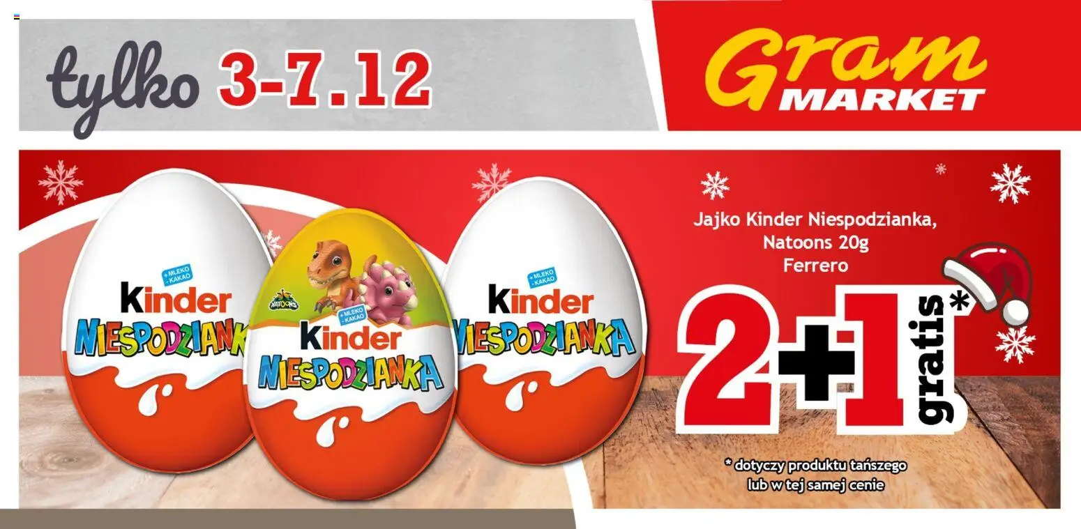 Gram Market Gazetka - Niesłychanie Niskie Ceny od 03.12.2025 | Strona: 2 | Produkty: Kakao, Mleko